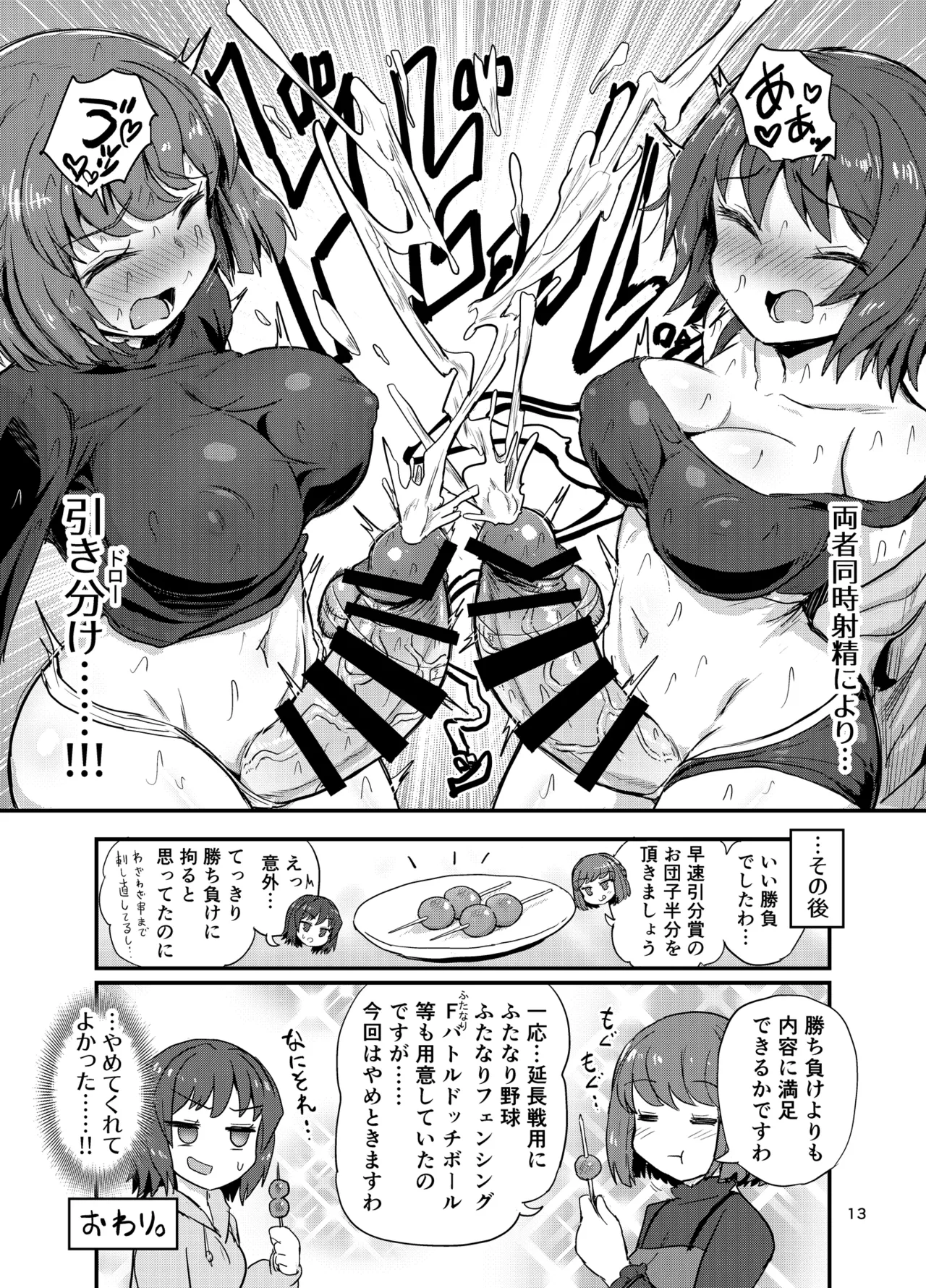 Futanari batoru sanbanshoubu - Page 12