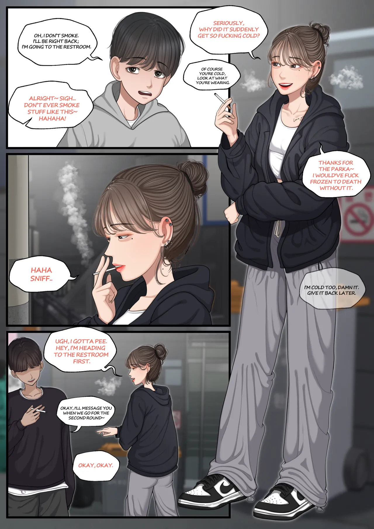 At a bar - Senior with a bad personality 1 & 2 - Page 3