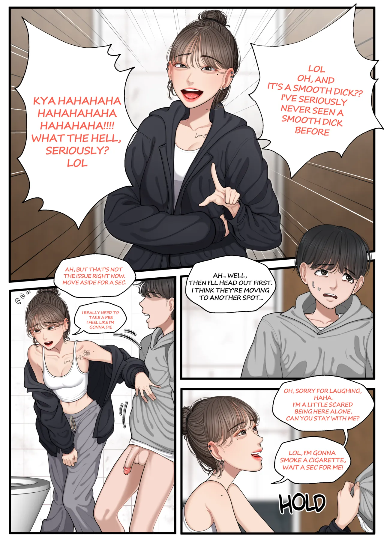 At a bar - Senior with a bad personality 1 & 2 - Page 5