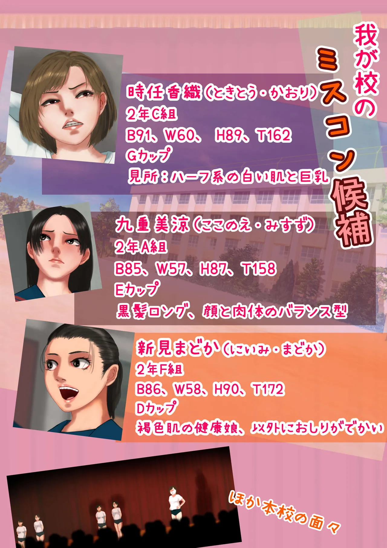 文化祭のミスコンに出ることになったんだけど、担任が気合い入りすぎてヤバい - Page 2