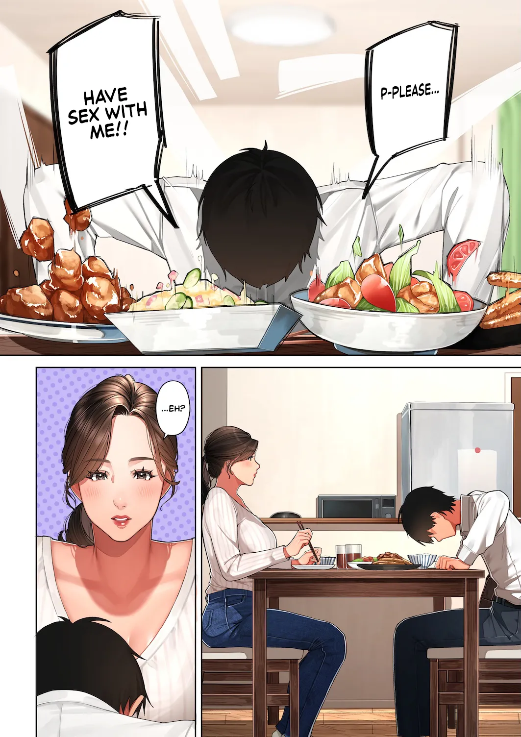 [Sakura no Tomoru Hi e] Kyouko-san wa Osananajimi no Okaa-san | Kyouko, the Mother of My Childhood Friend [English] [Sonarin迫] - Page 9