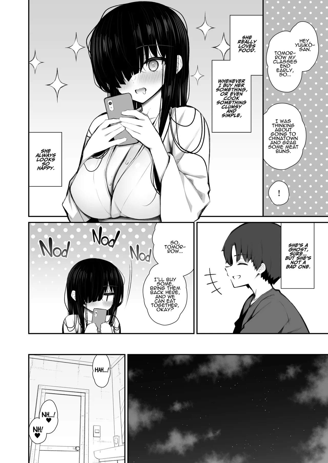 Katte ni Sumitsuiteru InCha Yuurei no Karada o Suki Katte suru Hanashi 3 | Have Your Way With The Freeloading Gloomy Ghost Woman 3 - Page 5