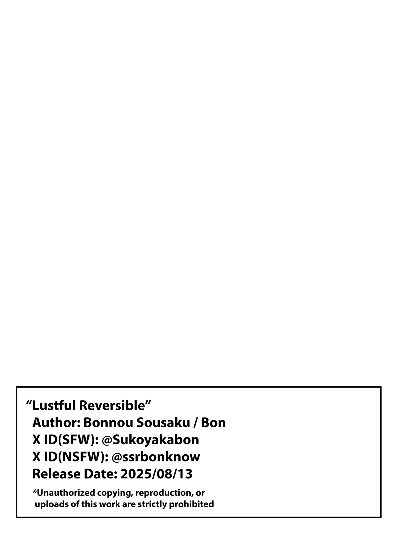 Retsujou Reversible | Lustful Reversible - Page 36