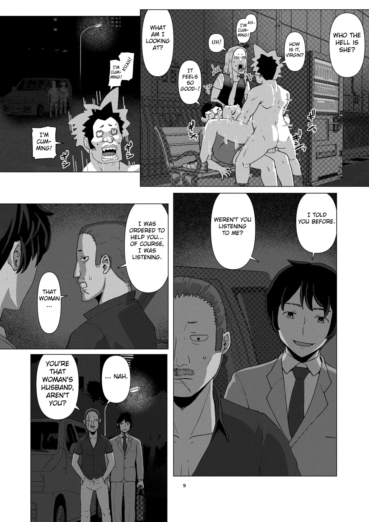 [Jigoku no Nyanko] Chieri-san wa Makerarenai! 3 -Otto Kounin de Dare no Seishi demo Jusei suru Hentai Benki Zuma- Dai 5-kan [English] [Fated Circle] - Page 11