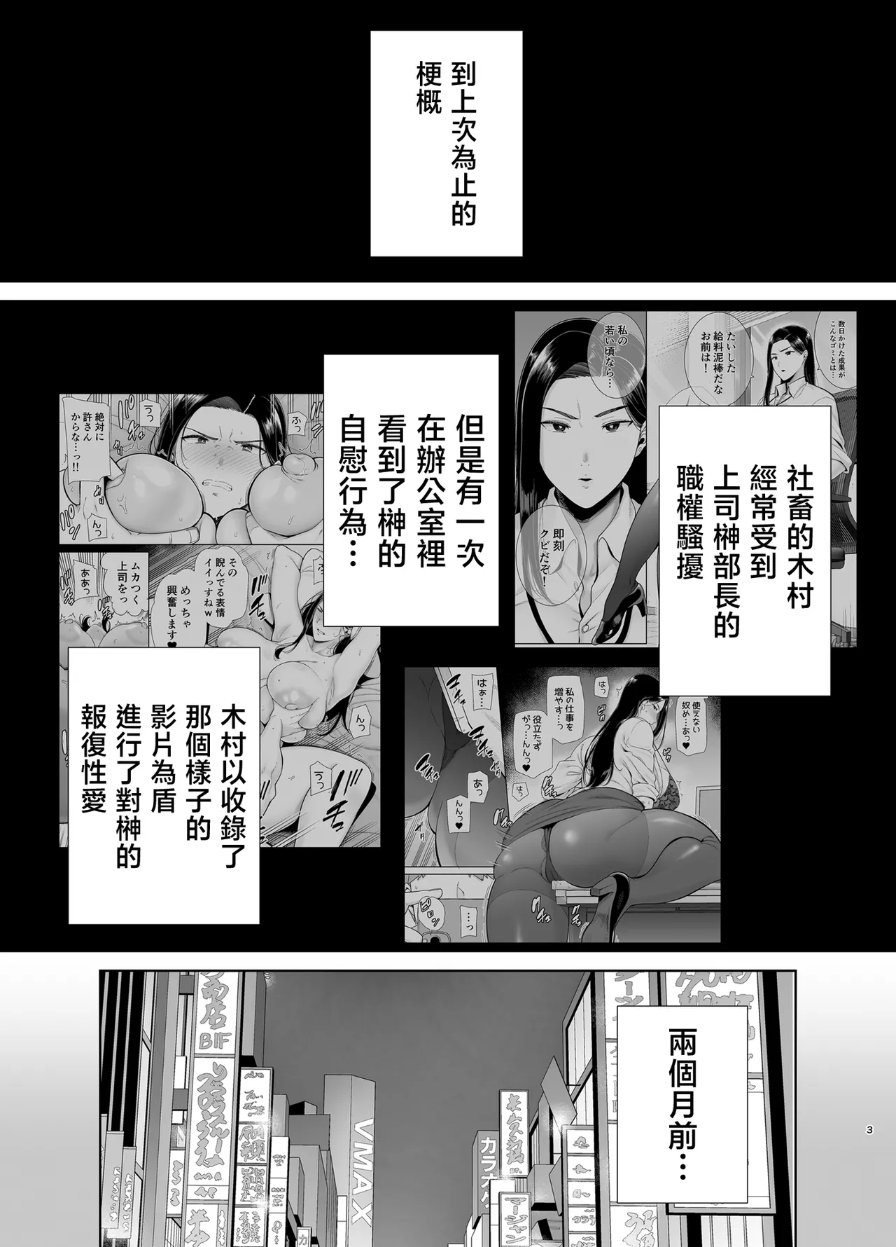 パワハラ女上司と社畜くん｜職場霸凌的女上司與社畜君1~3 - Page 54
