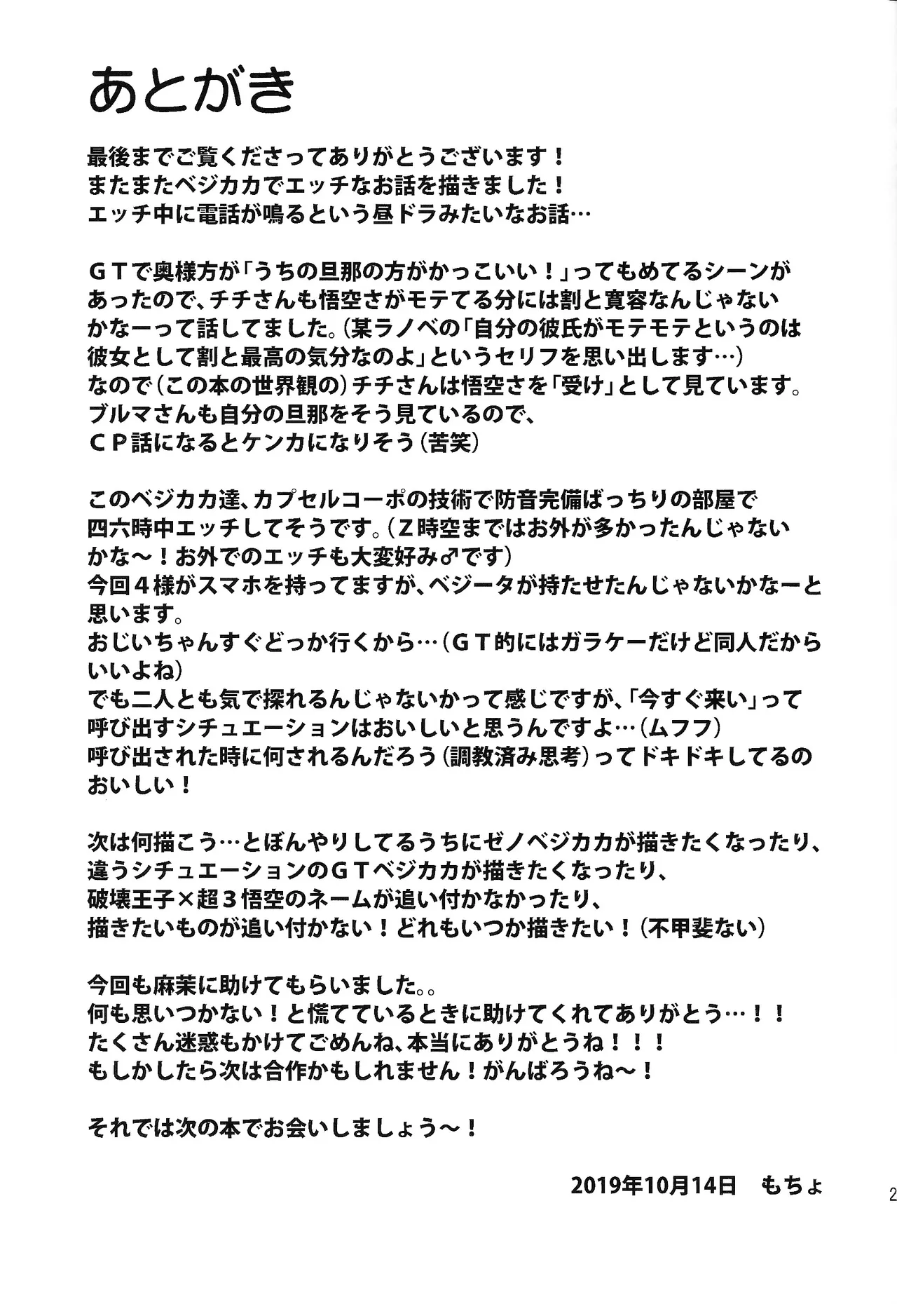 Ikagen shiro kakarotto!!! - Page 24