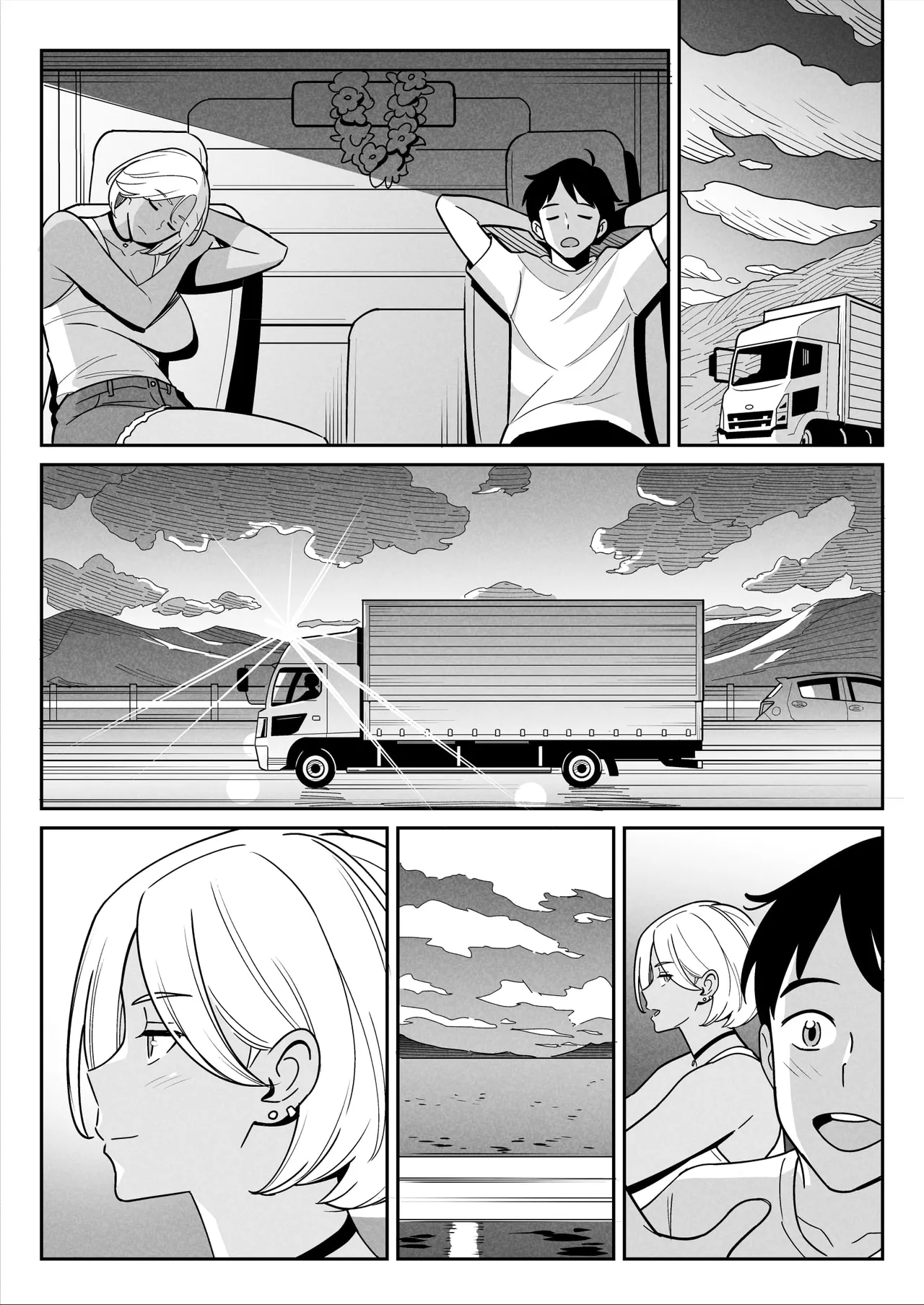 トラックガールと家出ボーイ オトナへの旅 - Page 40