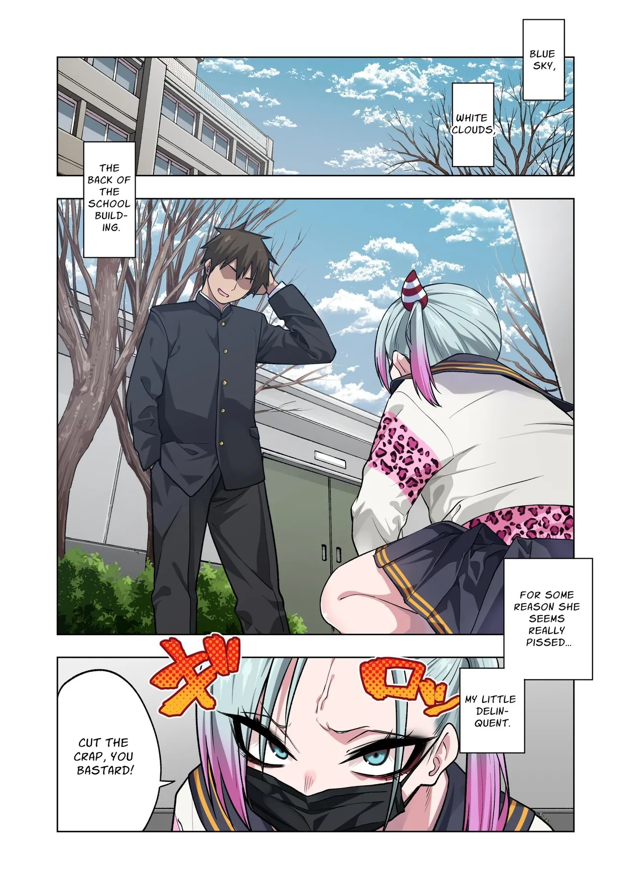 Tsuntsun Yankee-chan wa Yowayowa Chikubi o Ijireba Kekkou Nandemo Yarasete Kureru 3 | Prickly Delinquent Girl Will Let You Do Almost Anything If You Tease Her Sensitive Nipples 3 - Page 2