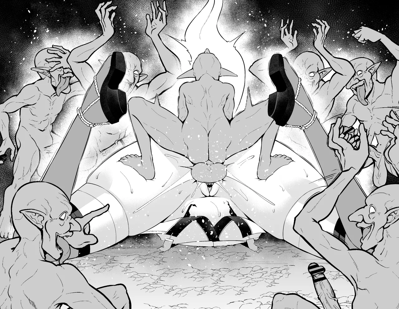 狐鳴紺子郎、ゴブリン退治任務を思い出す…❤ - Page 24