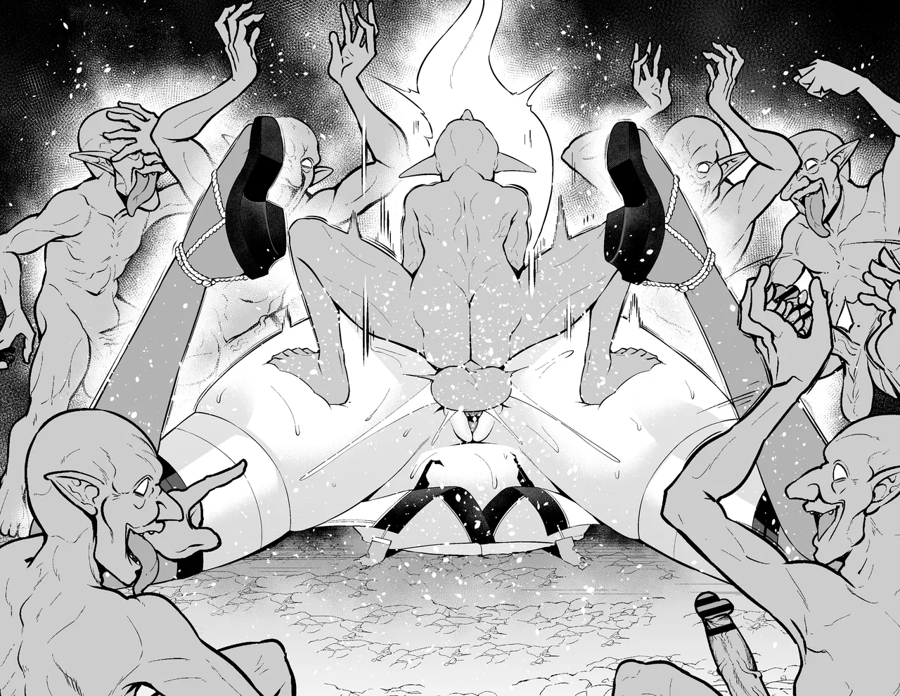 狐鳴紺子郎、ゴブリン退治任務を思い出す…❤ - Page 32
