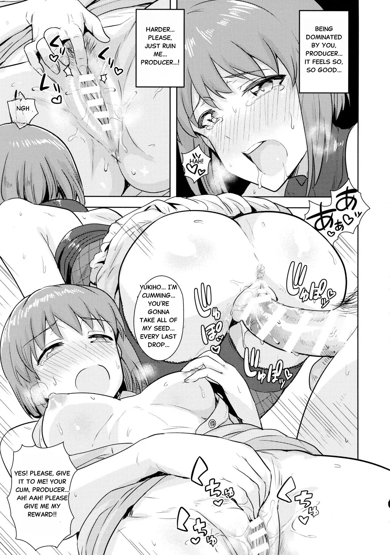 Hagiwara Yukiho no Nijuu Seiai - Page 28