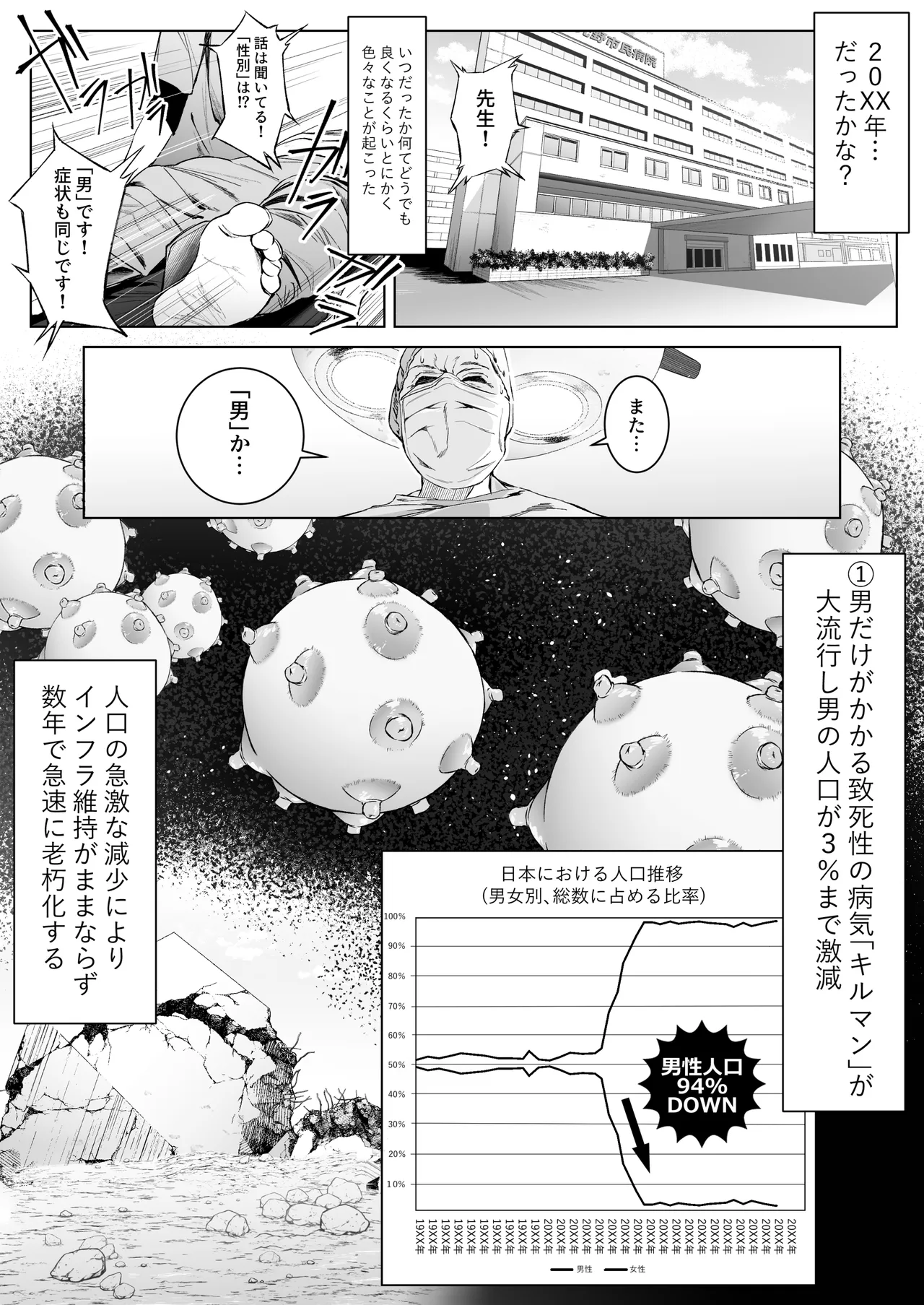 スペルマ・ラッシュ～男衰退により僕の精子が高額買取⁉～ - Page 6
