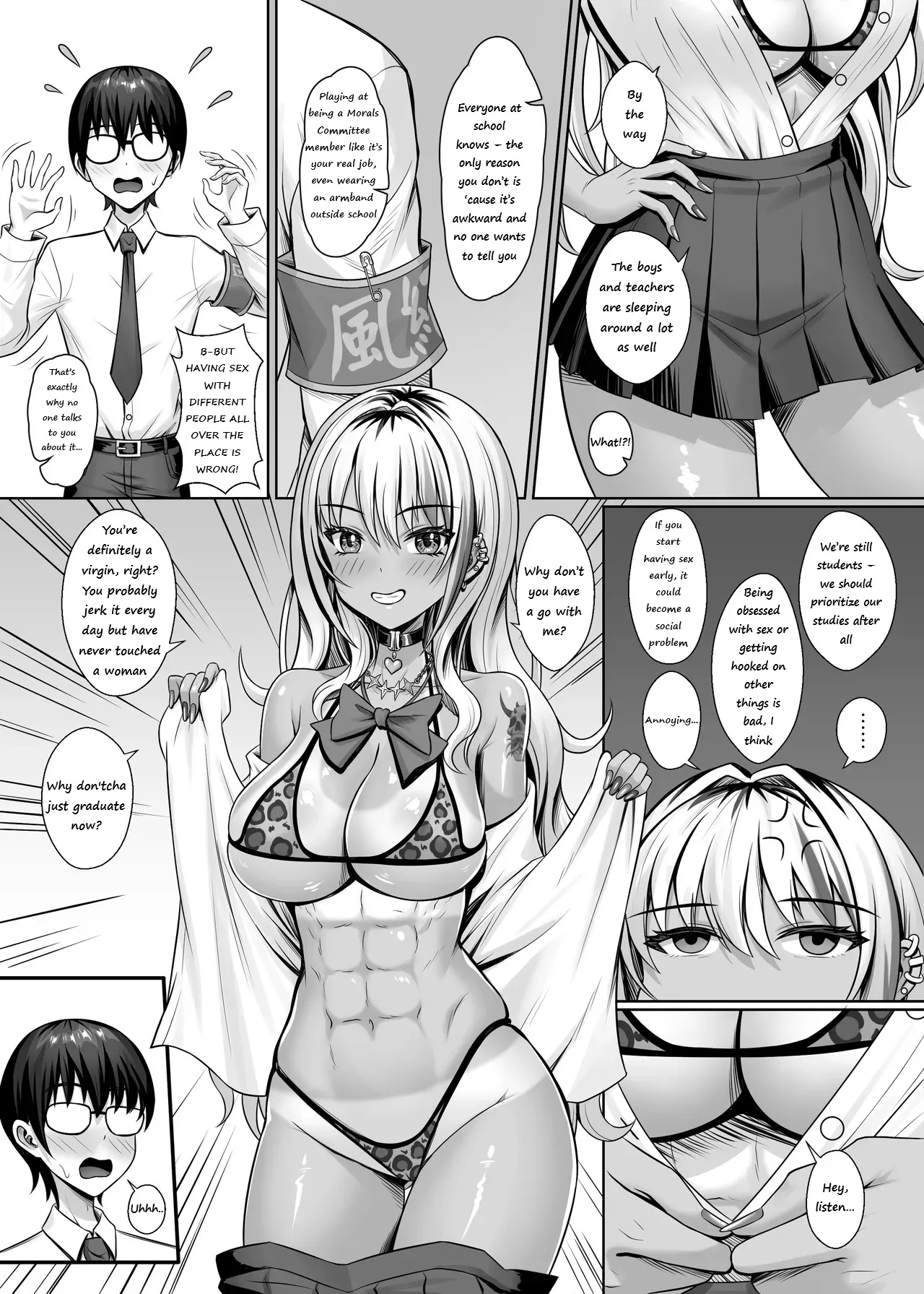 Class no Kuro Gal to Pakopako | Fucking With the Class’s Dark-Skinned Gyaru - Page 11
