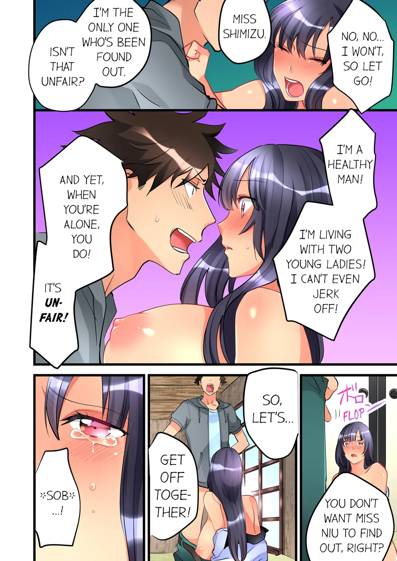 Onnanoko ga Ochita Saki wa, Ore no Musuko no Sakippo deshita | What She Fell On Was the Tip of My Dick Vol. 1-4 - Page 85