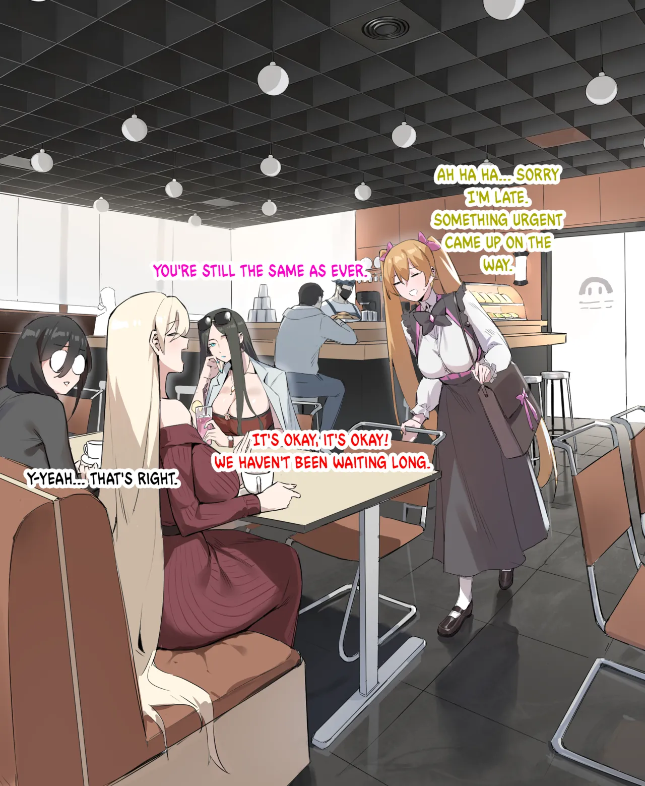 Sisters' Tea Party - Page 1