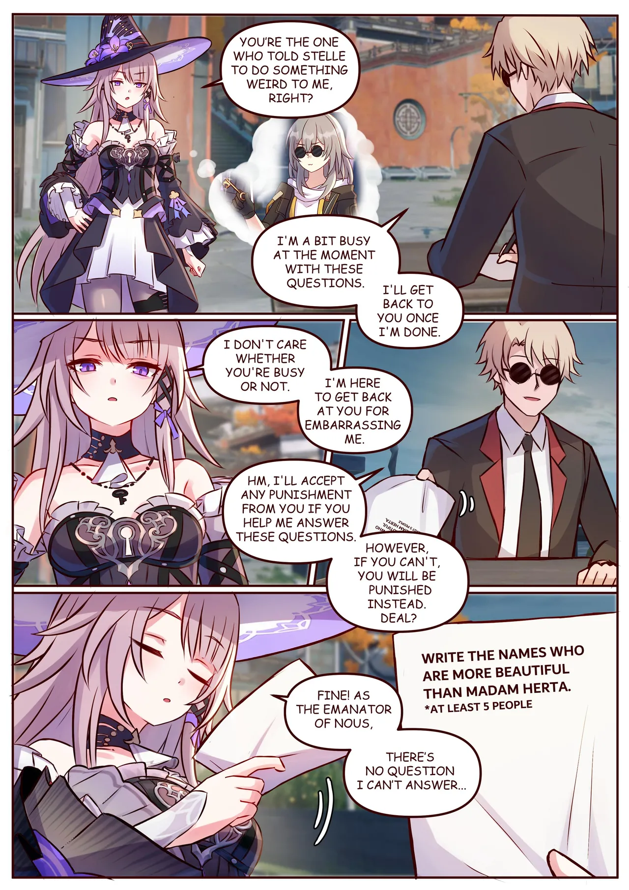 Finish The Herta Uncensored - Page 1