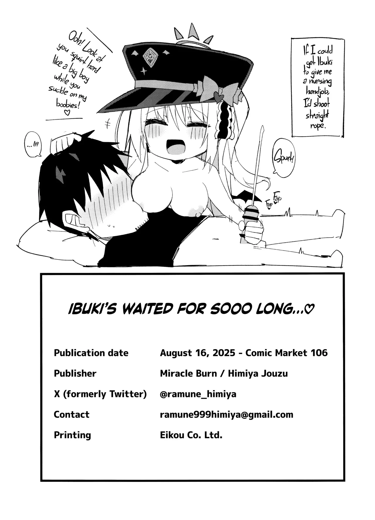 Ibuki, Ii-ppai Mattan da yo...♡ | Ibuki’s Waited for Sooo Long...♡ - Page 24