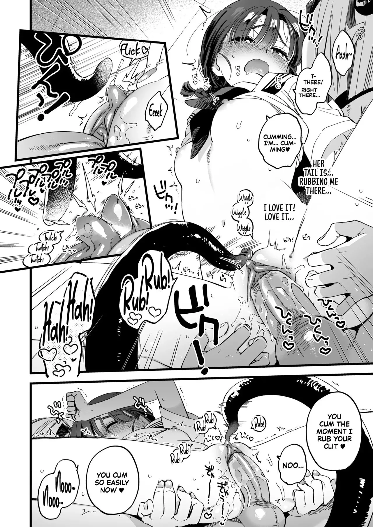 [Sonota Ozey (Yukataro)] Futanari Akuma-san to Hiruyasumi ~Appli de Shoukan shitara Oishiku Itadakarechaimashita~ | Lunchtime with a Futanari Demon. [English] [Sonarin迫] [Decensored] - Page 30