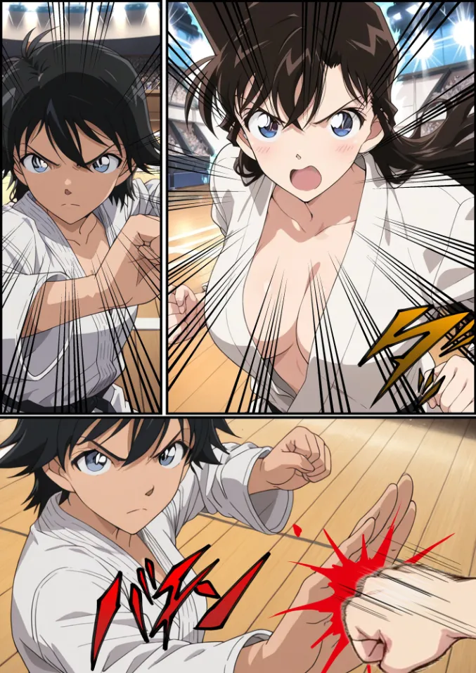 Detective Conan: The Ran Mouri Public Indecency Case - Complete Corruption & AV Debut Arc - Page 9