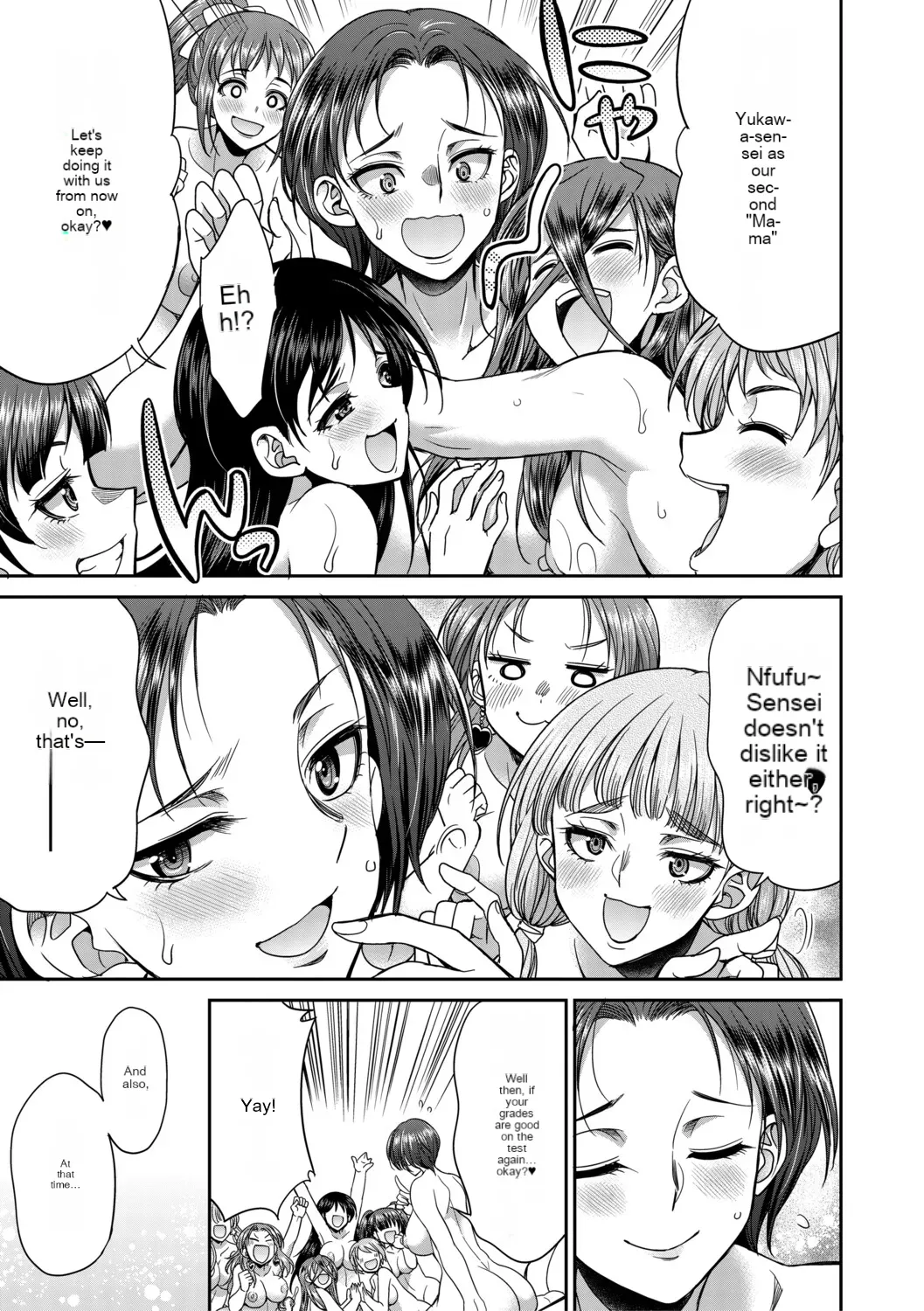 Futanari schoolgirl and her dorm mother...♡ Ch2 - Page 52