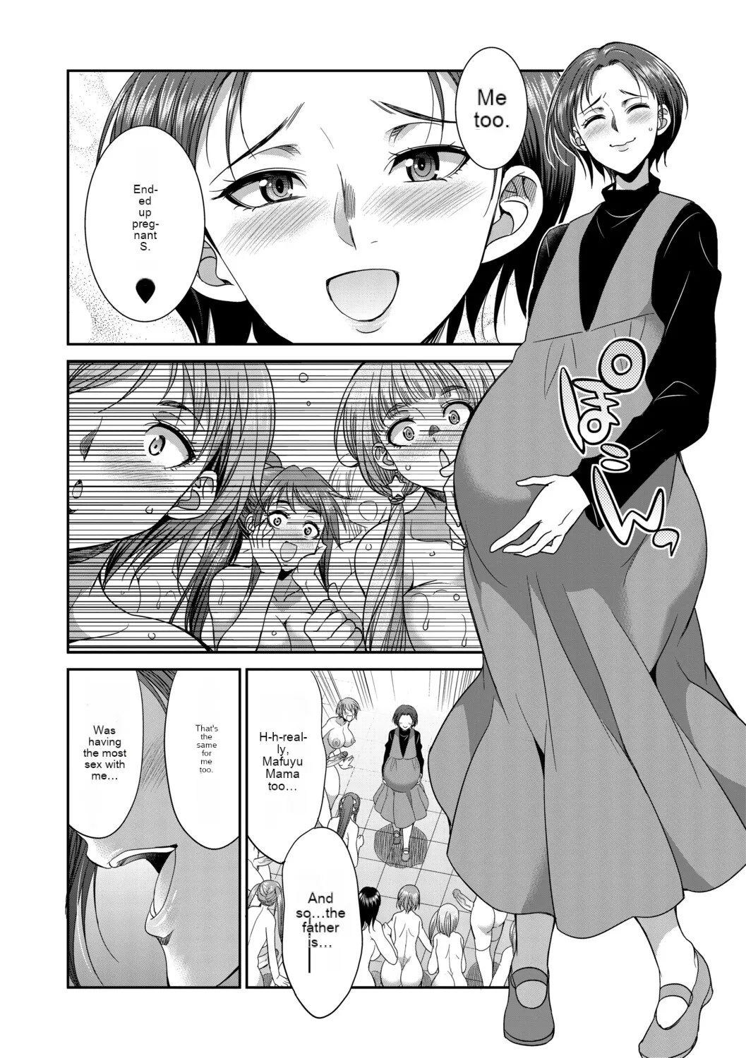 Futanari schoolgirl and her dorm mother...♡ Ch3 - Page 40