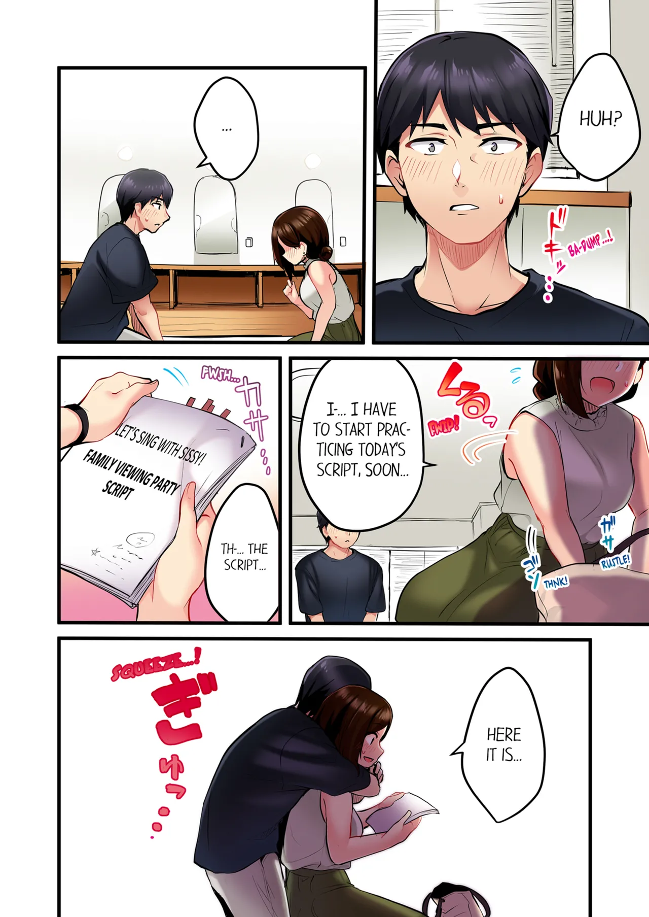 [Girigirimai] Uta no Onee-san Datte H Shitai ~Konnakao, TV no Mae Minna ni wa Miserarenai yo... | Even an Innocent TV Show Singer Needs Sex Vol. 1-4 [English] [Decensored] [Ongoing] - Page 40