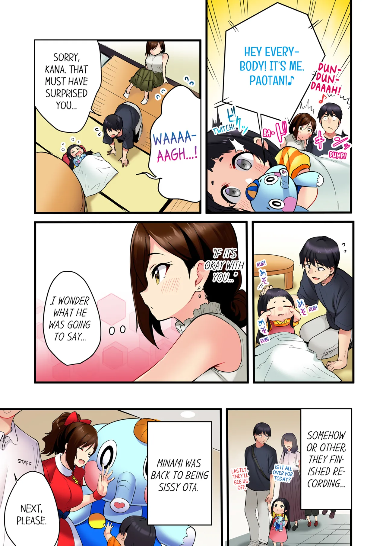 [Girigirimai] Uta no Onee-san Datte H Shitai ~Konnakao, TV no Mae Minna ni wa Miserarenai yo... | Even an Innocent TV Show Singer Needs Sex Vol. 1-4 [English] [Decensored] [Ongoing] - Page 49