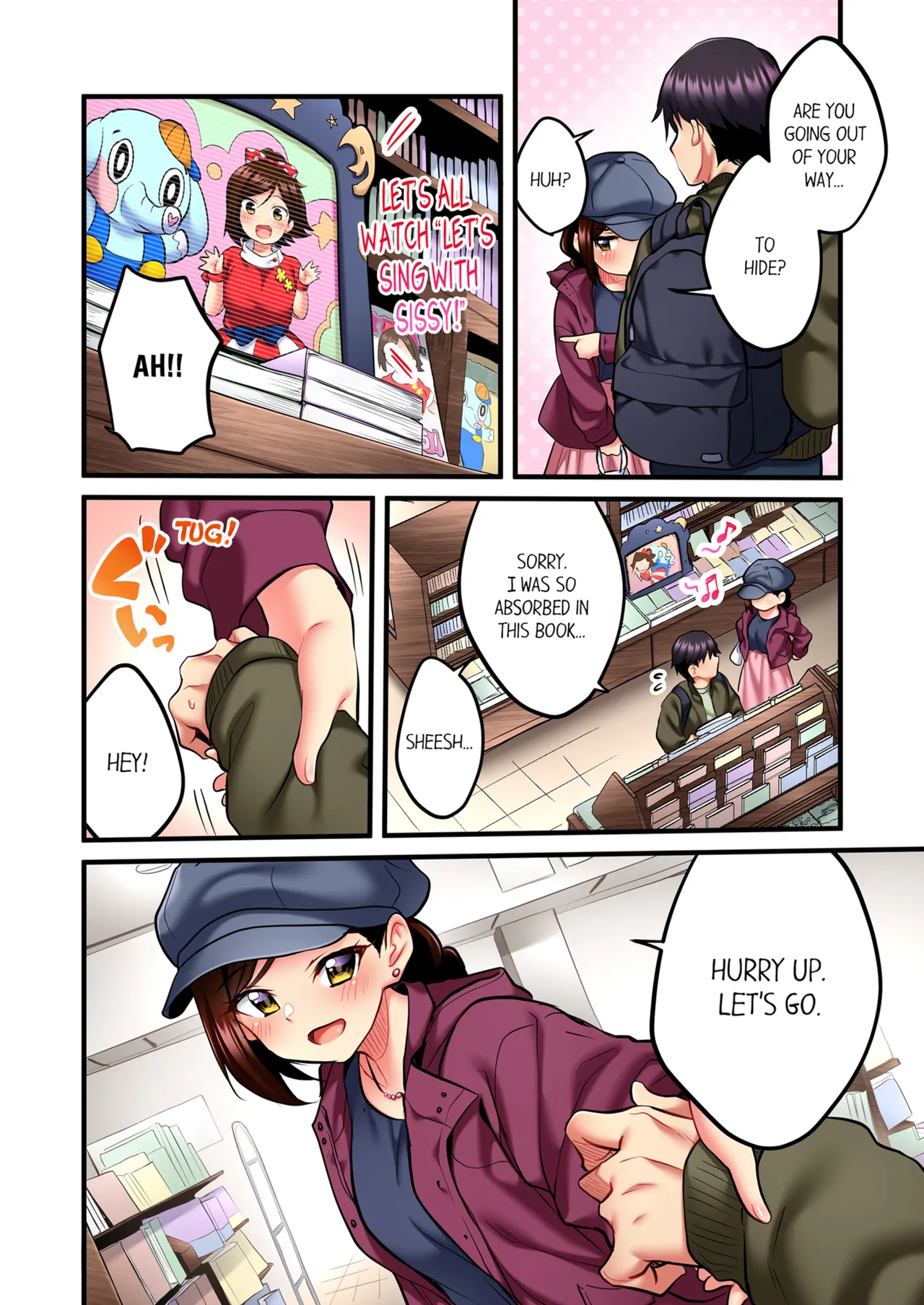 [Girigirimai] Uta no Onee-san Datte H Shitai ~Konnakao, TV no Mae Minna ni wa Miserarenai yo... | Even an Innocent TV Show Singer Needs Sex Vol. 1-4 [English] [Decensored] [Ongoing] - Page 77