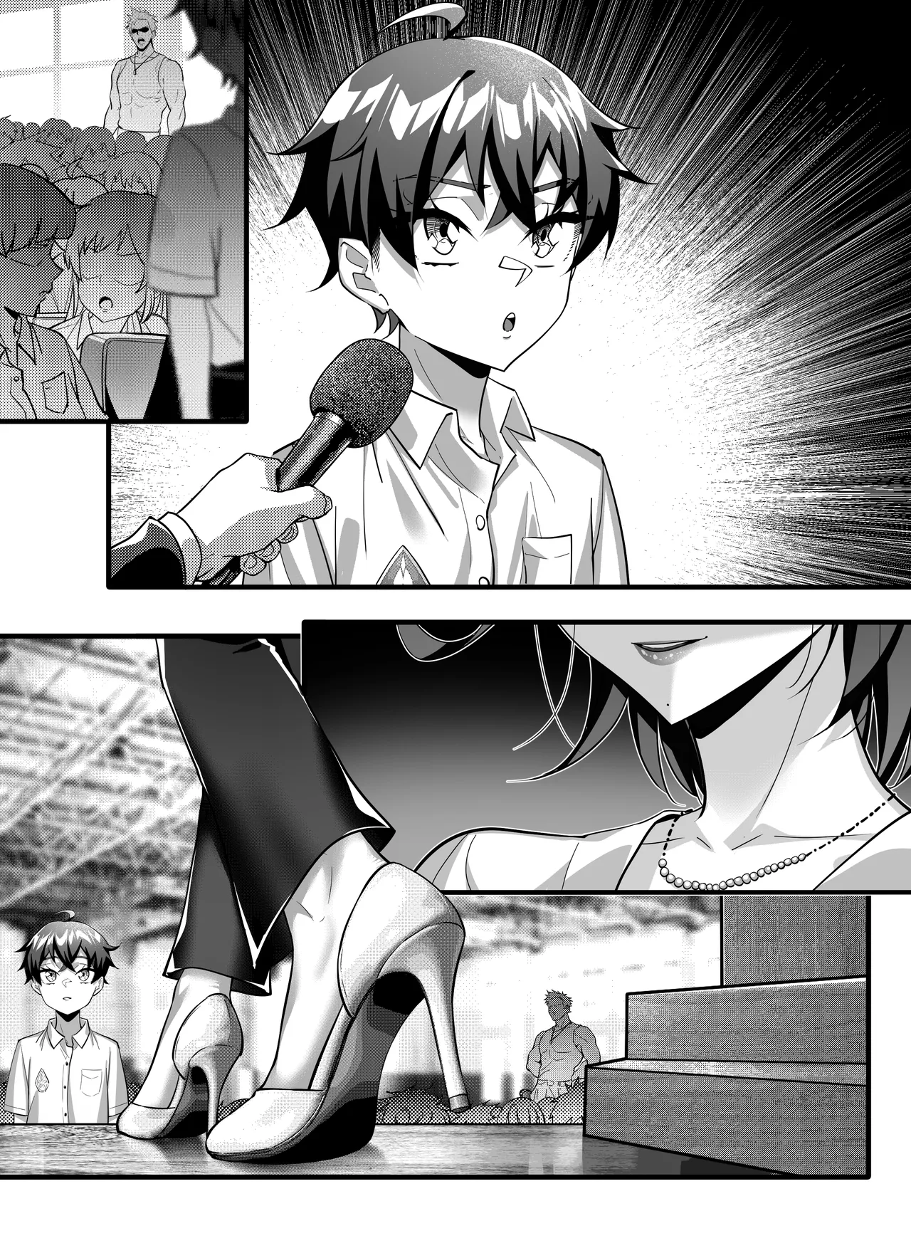 高中剛畢業就向校內女生群發了性騷擾簡訊~師生篇 - Page 27