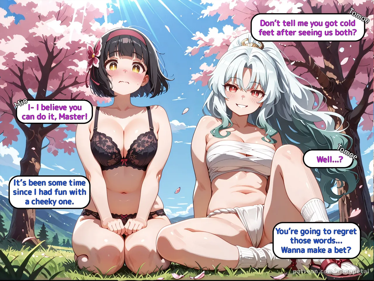 Wanna make a bet? ch. 15 - Mio and Tomoe - Page 14