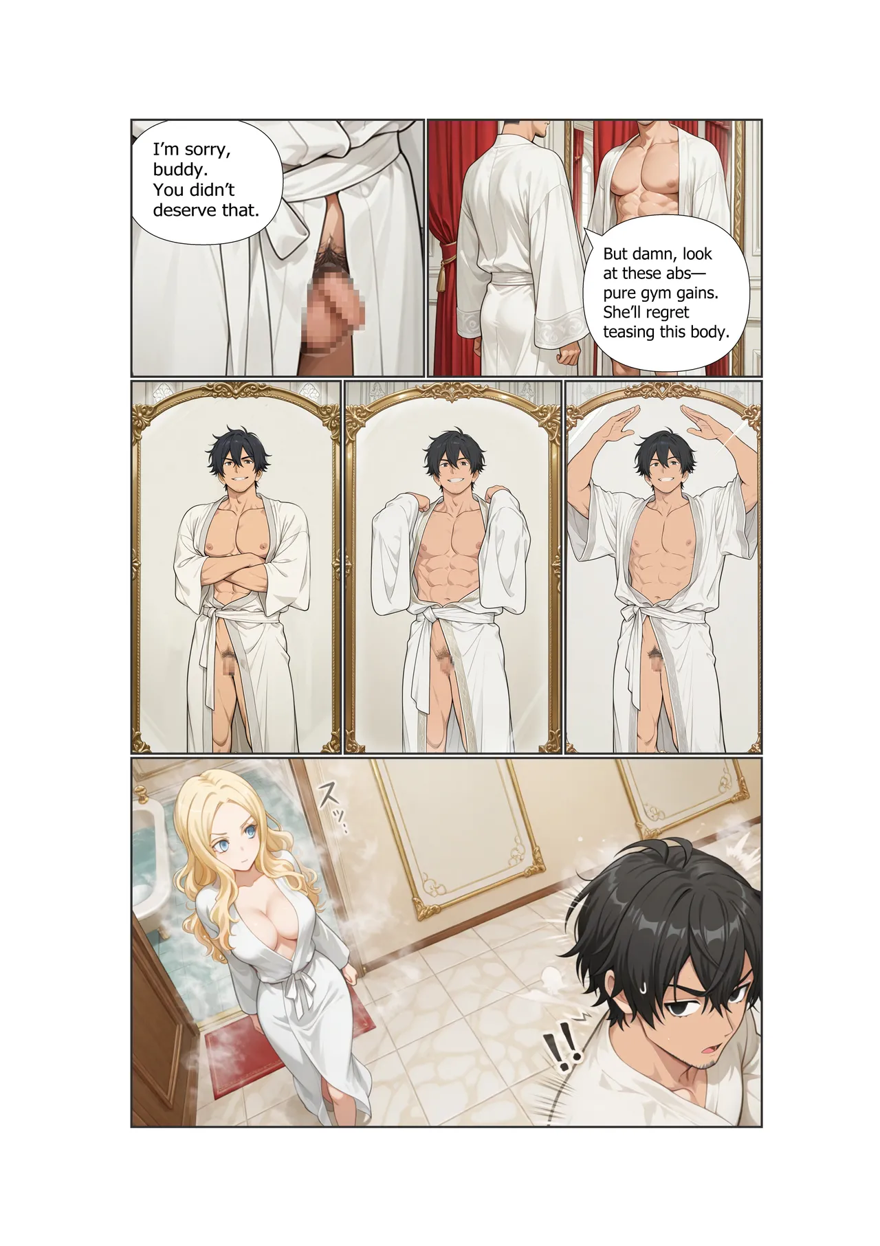 Stranded Harem | Chapter 1: The Morning She Withheld - Page 24