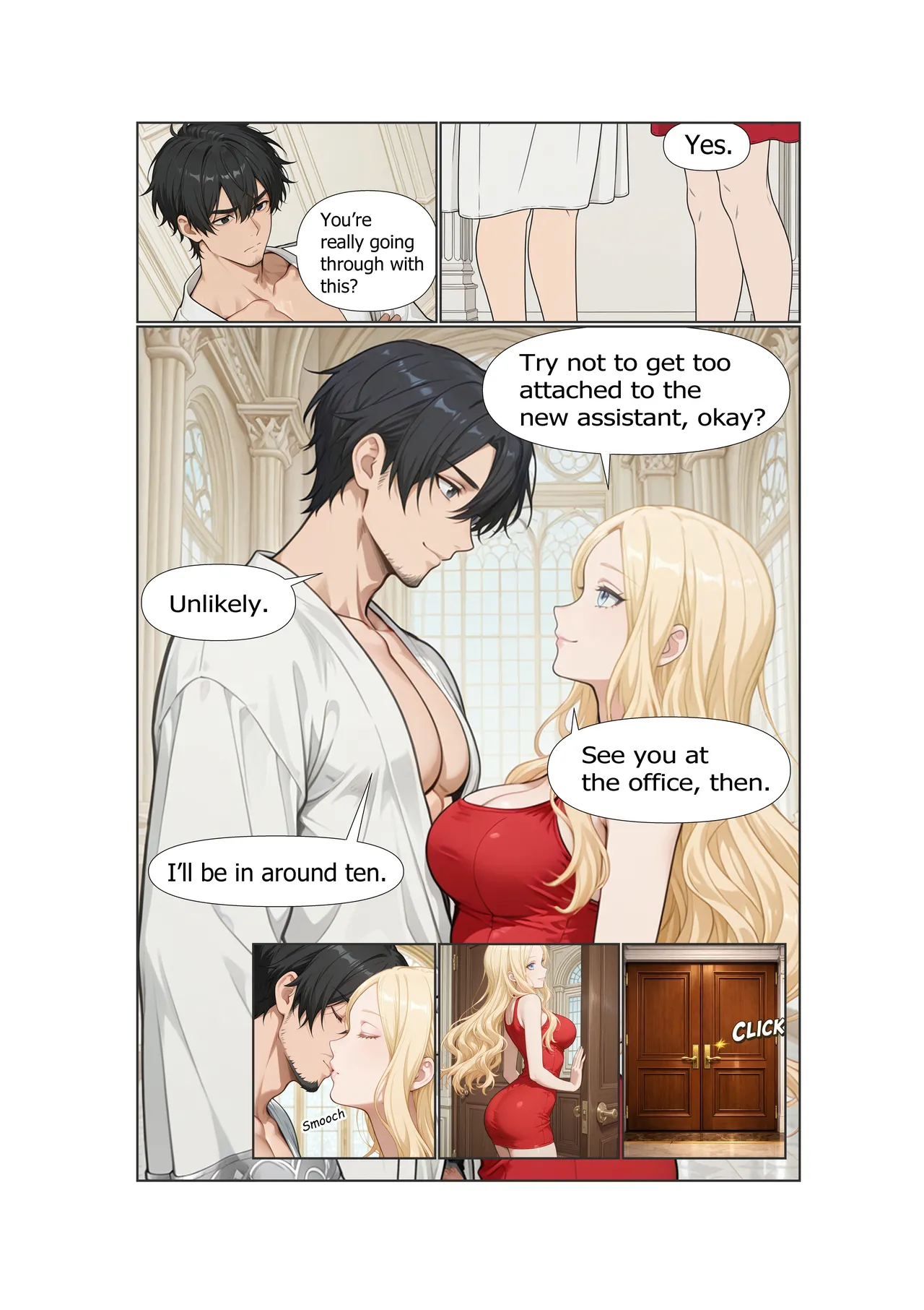 Stranded Harem | Chapter 1: The Morning She Withheld - Page 26