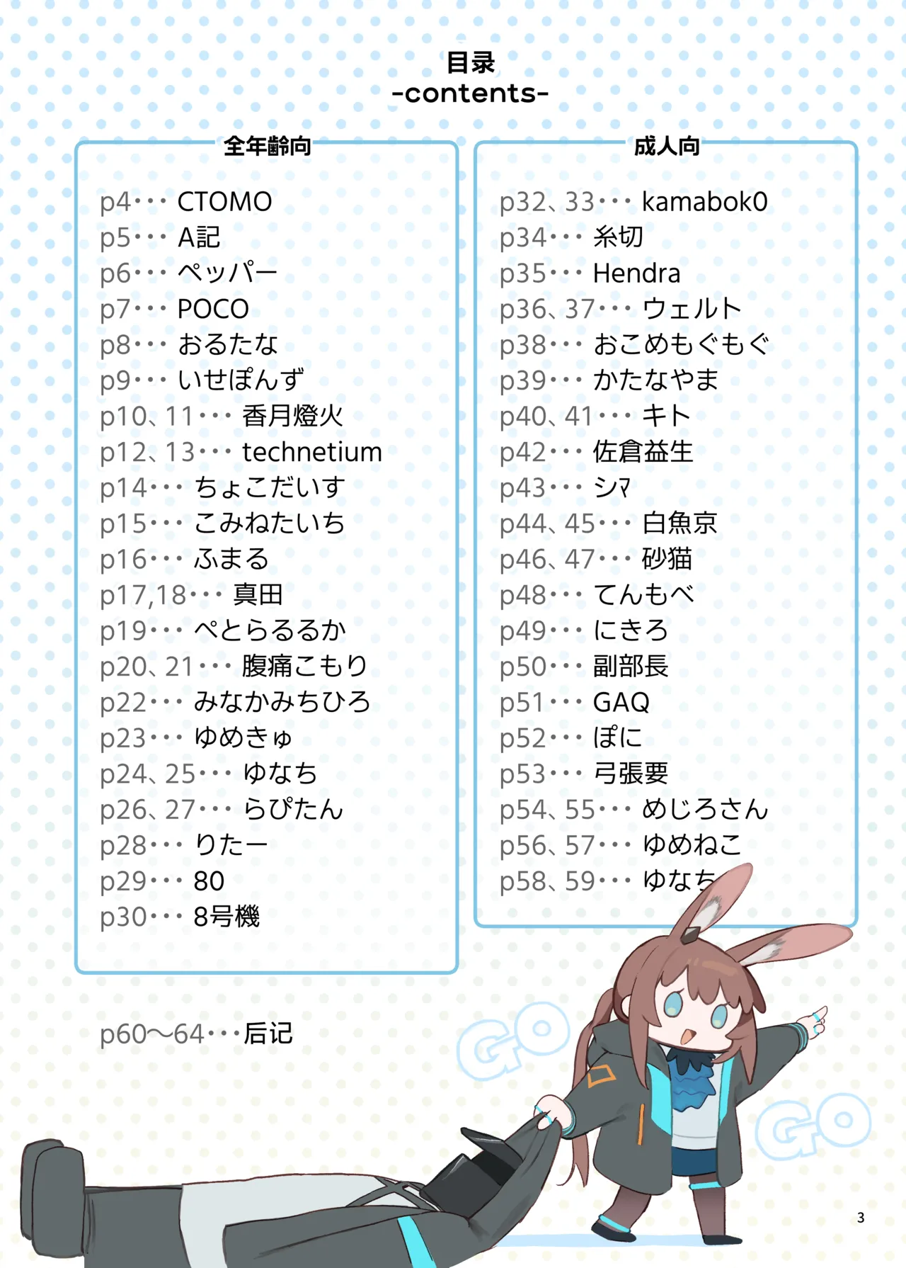 Arknights Gomennasai Goudou丨明日方舟 道歉合同志向 - Page 3