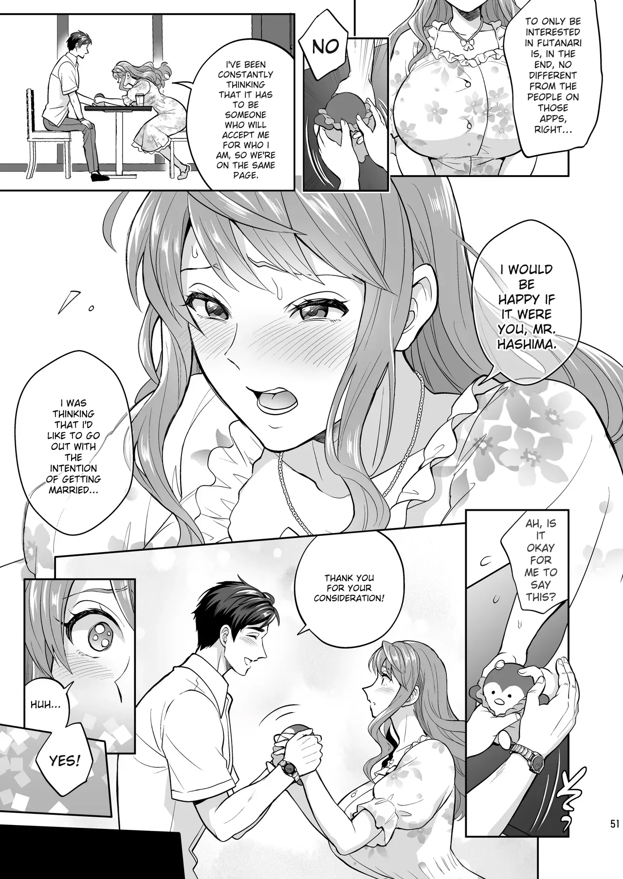 Futanaridesukedo Ketu Kon Shite mo Yoidesu ka ⁈ - Page 50
