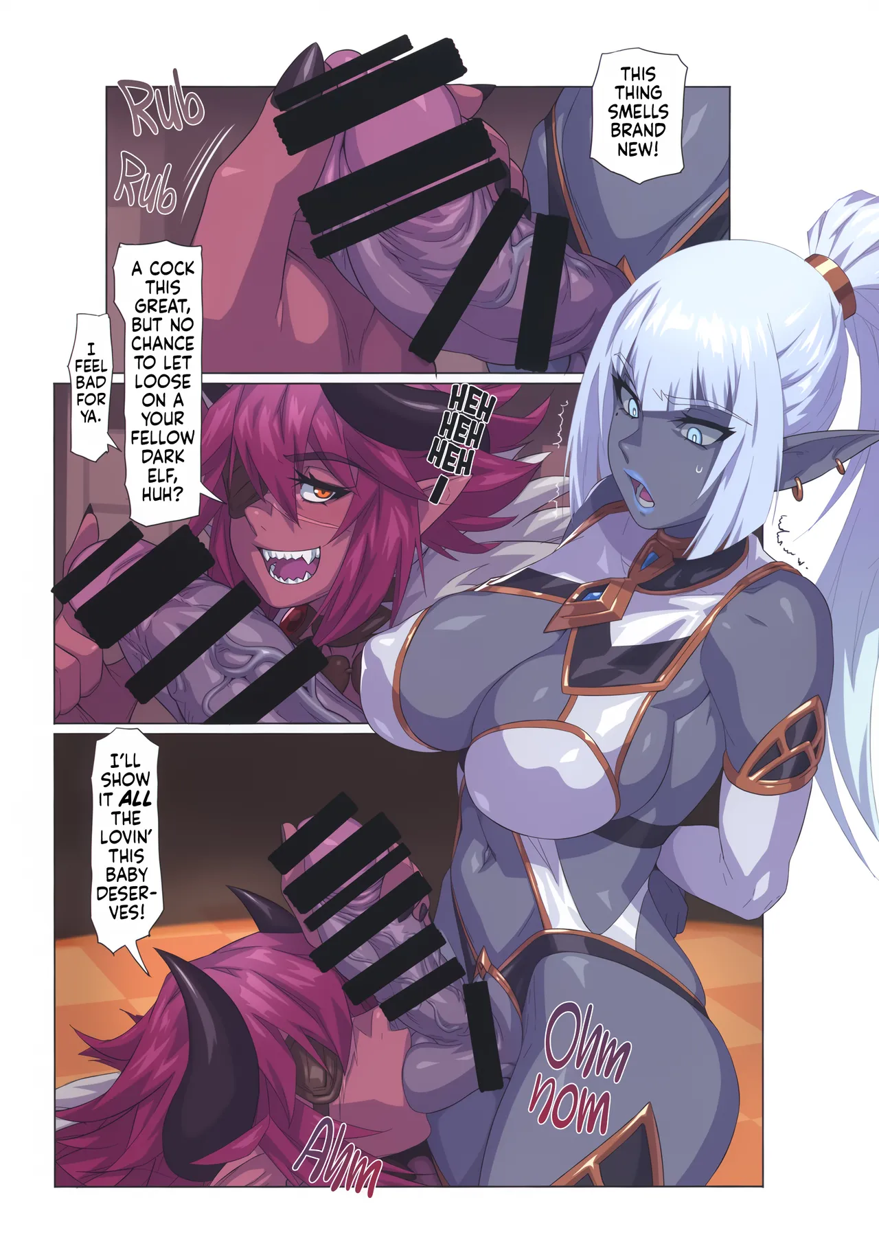 Ogre tai Dark Elf Soushuuhen Plus | Ogre Vs Dark Elf Omnibus Plus - Page 14