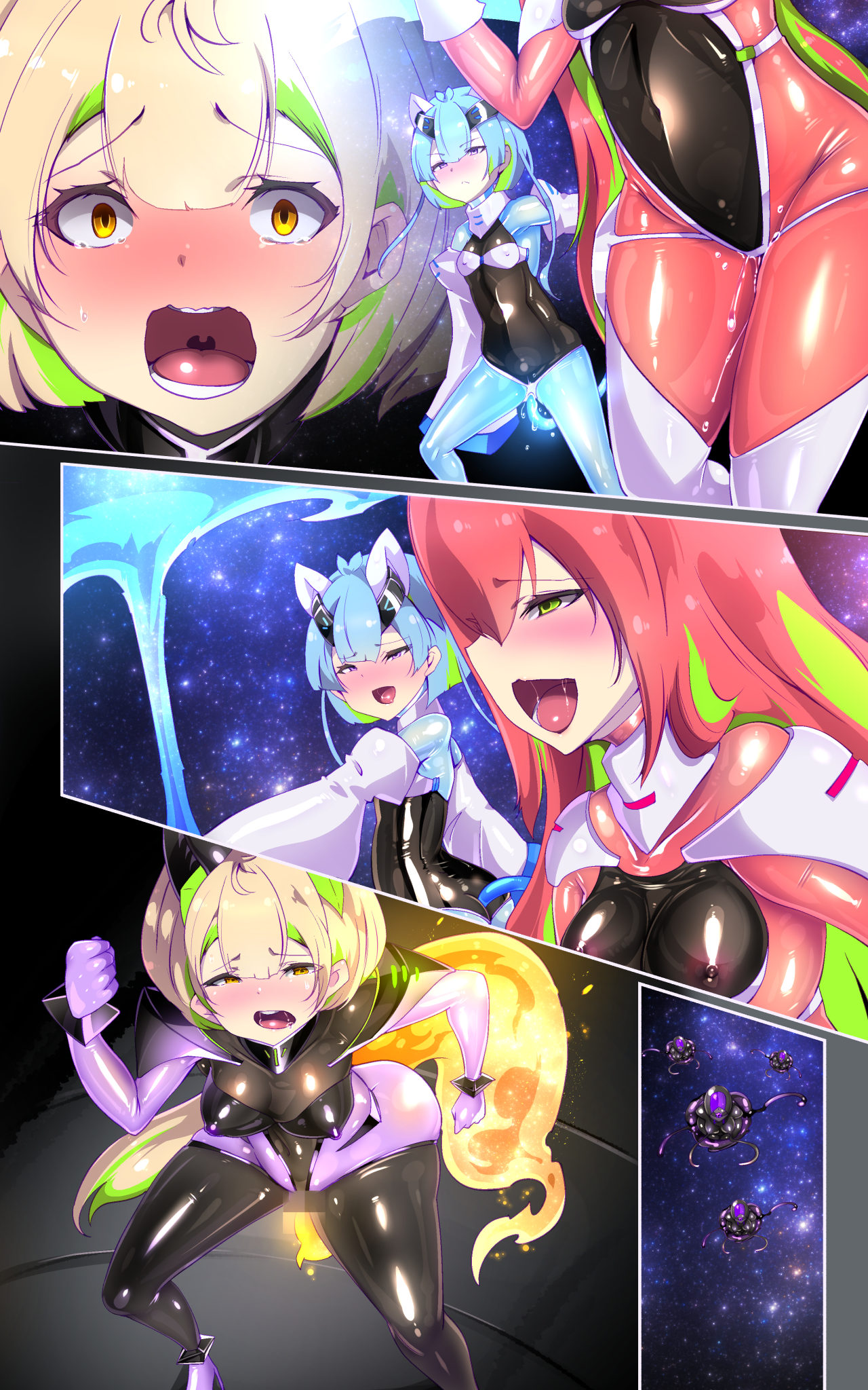 戦闘アンドロイドにTS転生して、とってもえっちな目にあって悪堕ちする漫画 - Page 54