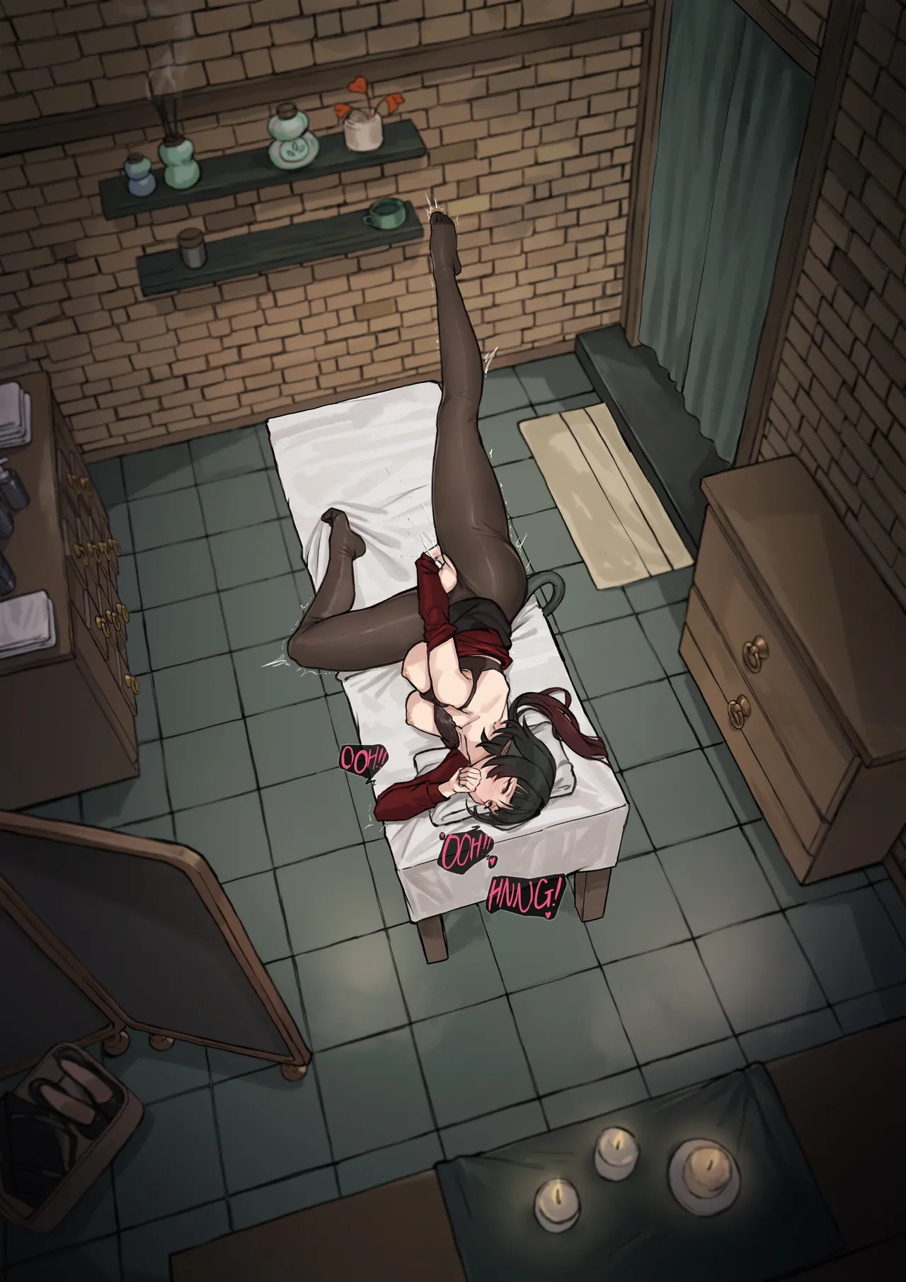 [FrozenSpiderLily] 【简·杜-她的解压秘仪】|【Jane Doe - Her Private Ritual for Release】（中文）（q8Vxx译） - Page 24