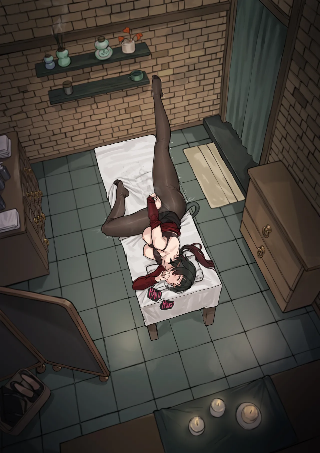 [FrozenSpiderLily] 【简·杜-她的解压秘仪】|【Jane Doe - Her Private Ritual for Release】（中文）（q8Vxx译） - Page 25