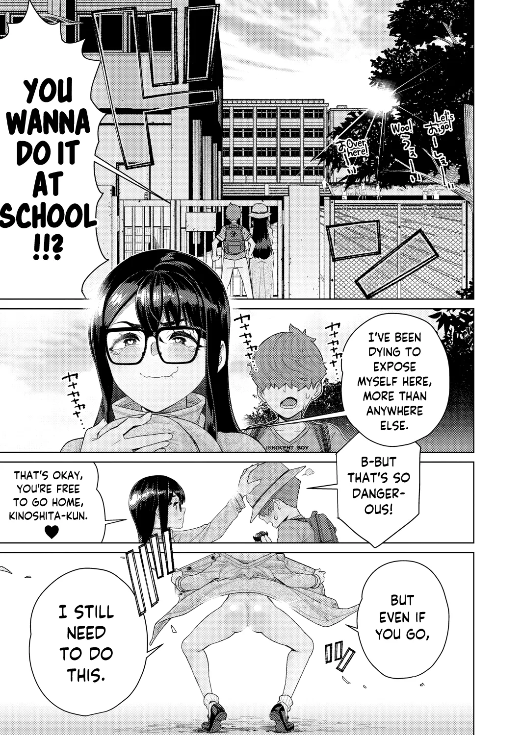 Genkai Roshutsu Seitokaichou | Student Council President: Flasher Without Limits - Page 15