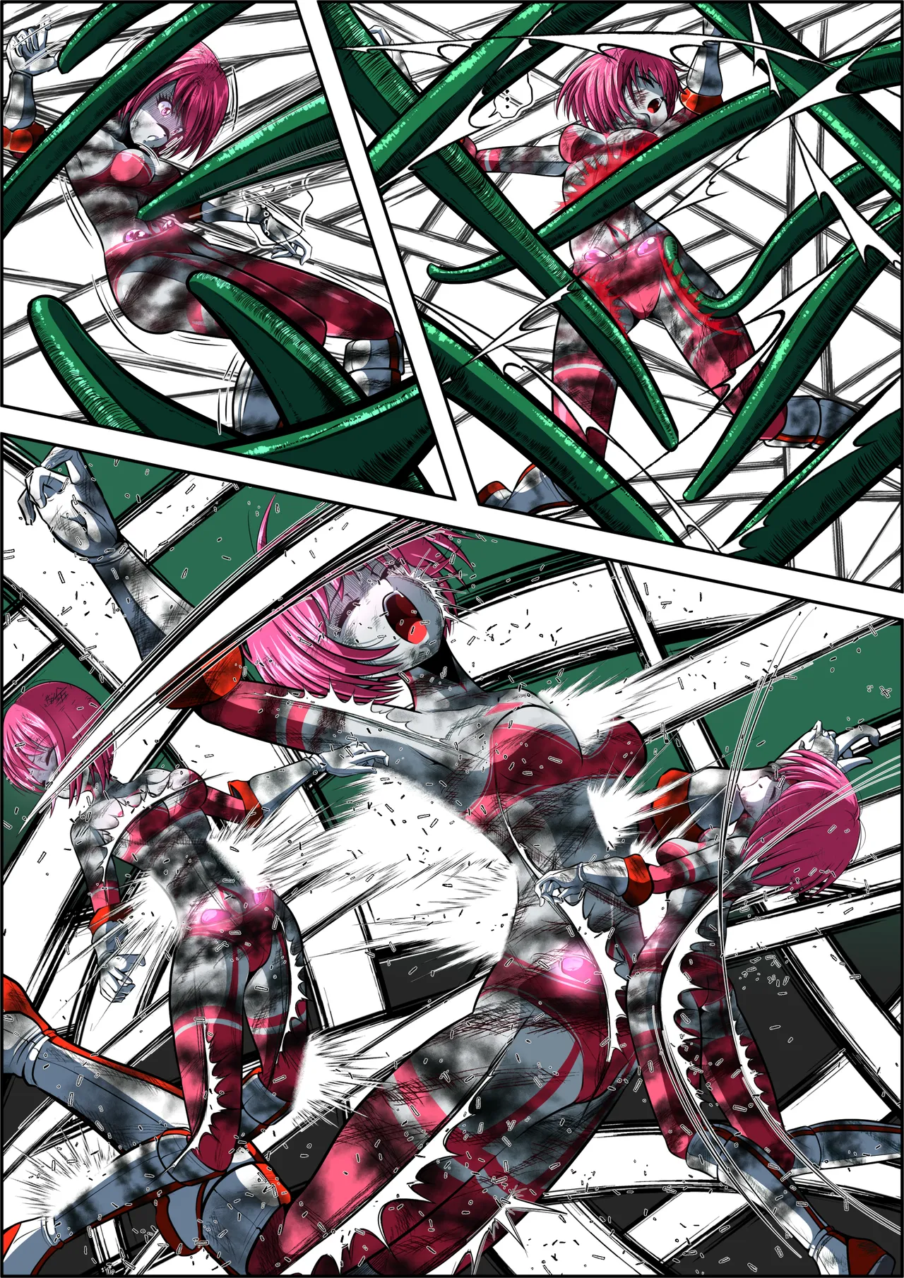 Can't escape from the tentacles...?! - Page 15