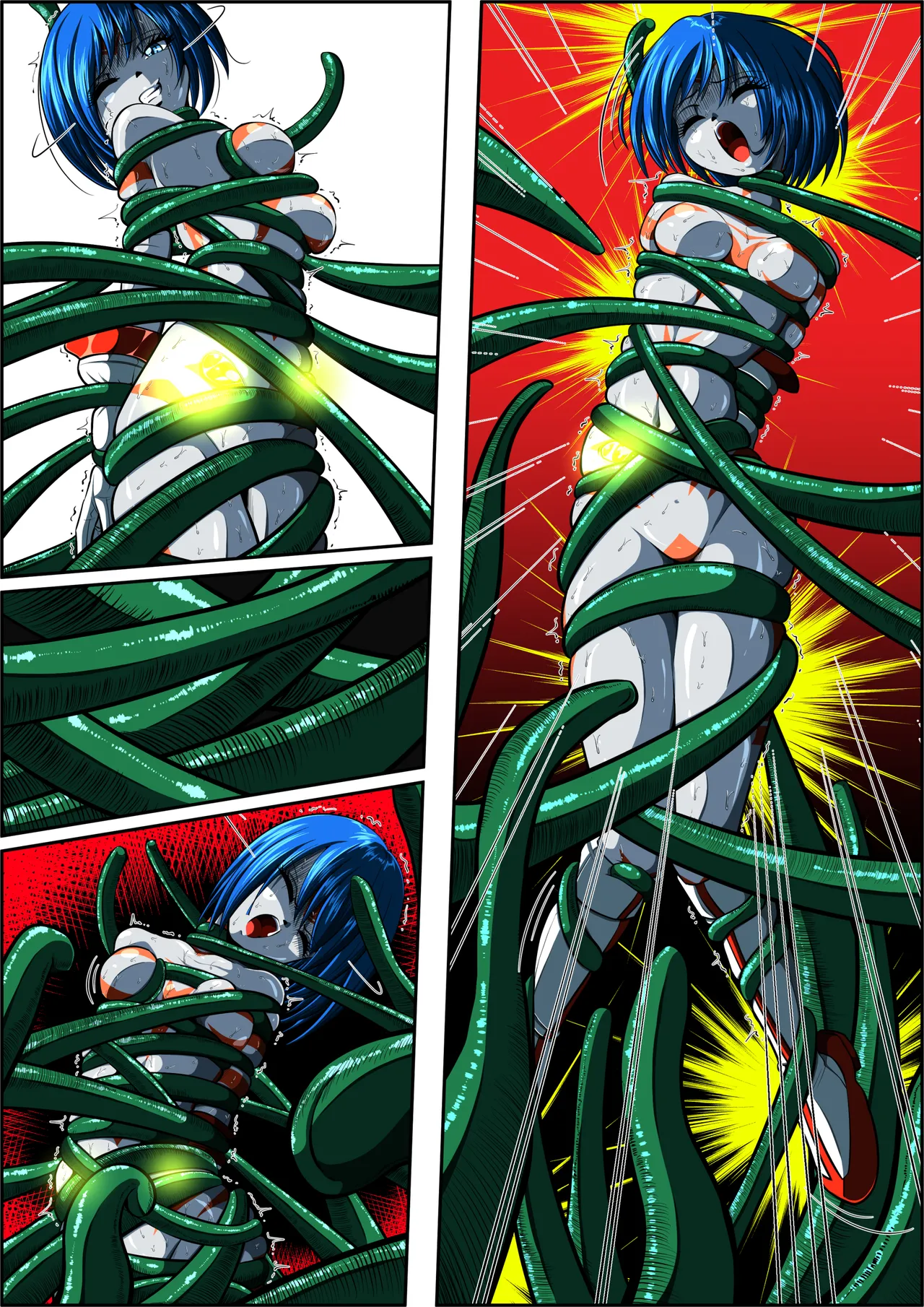 Can't escape from the tentacles...?! - Page 9