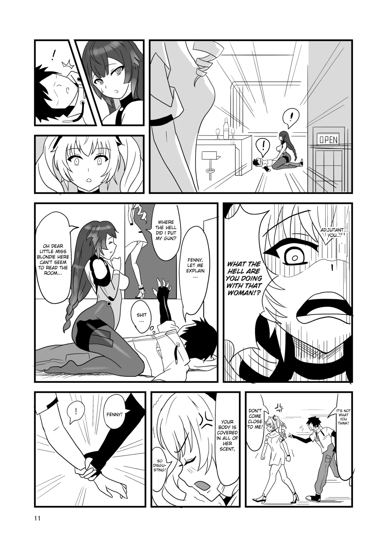 Snowbreak: Suppressed Desires ~S○OWBREAK HAREM BASE - Page 13