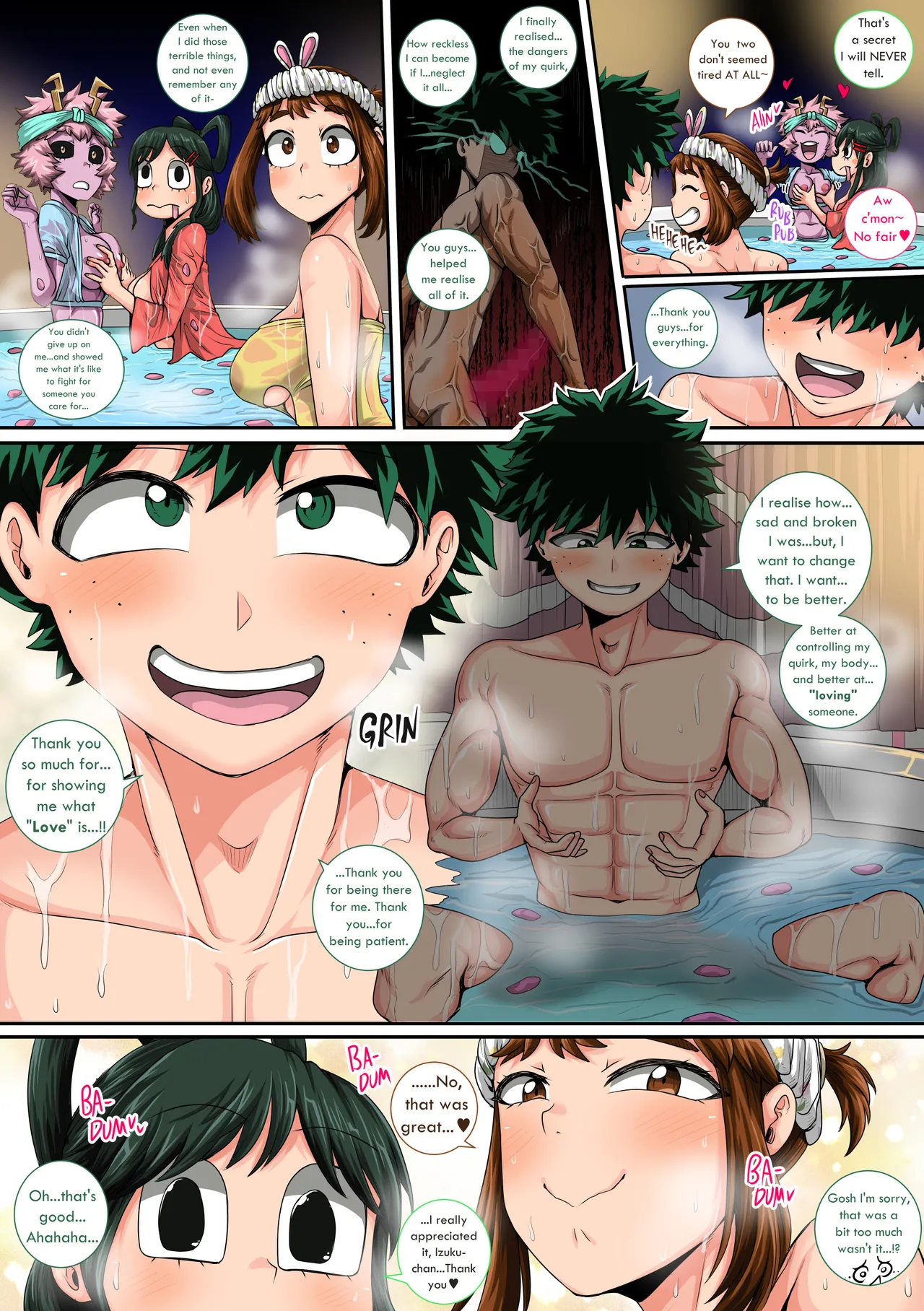 My Harem Academia Chapter 8 Part 3 Breaking into a broken heart - Page 91