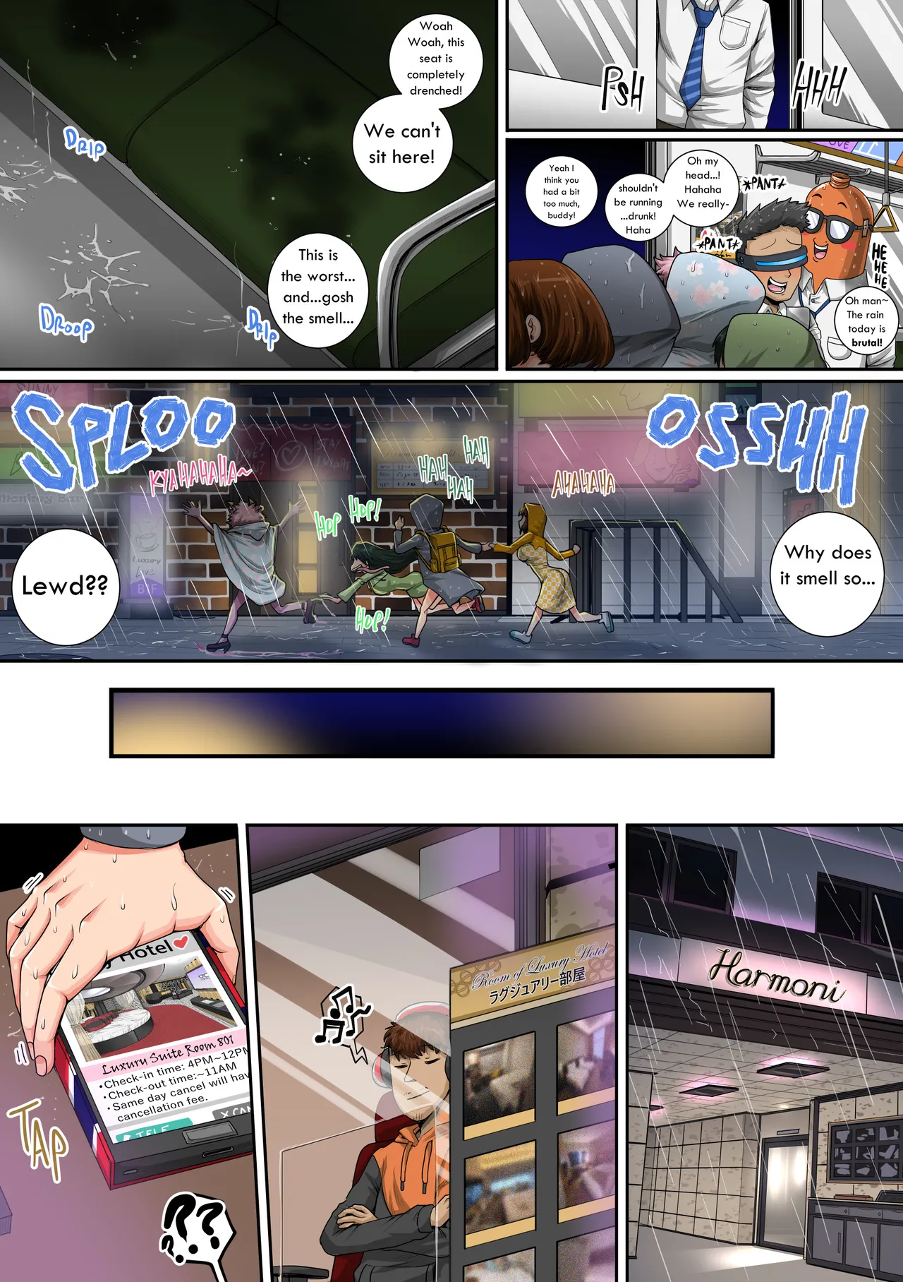 My Harem Academia Chapter 8 Part 3 Breaking into a broken heart - Page 25