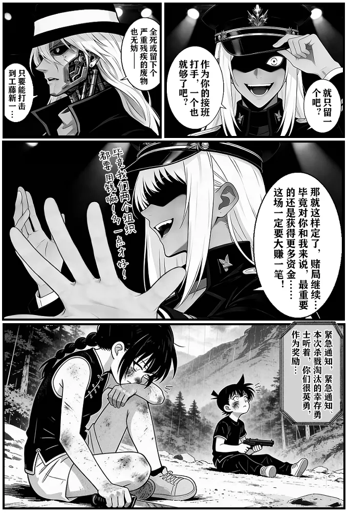 月影岛的亡魂⑨过去（detective conan） - Page 23