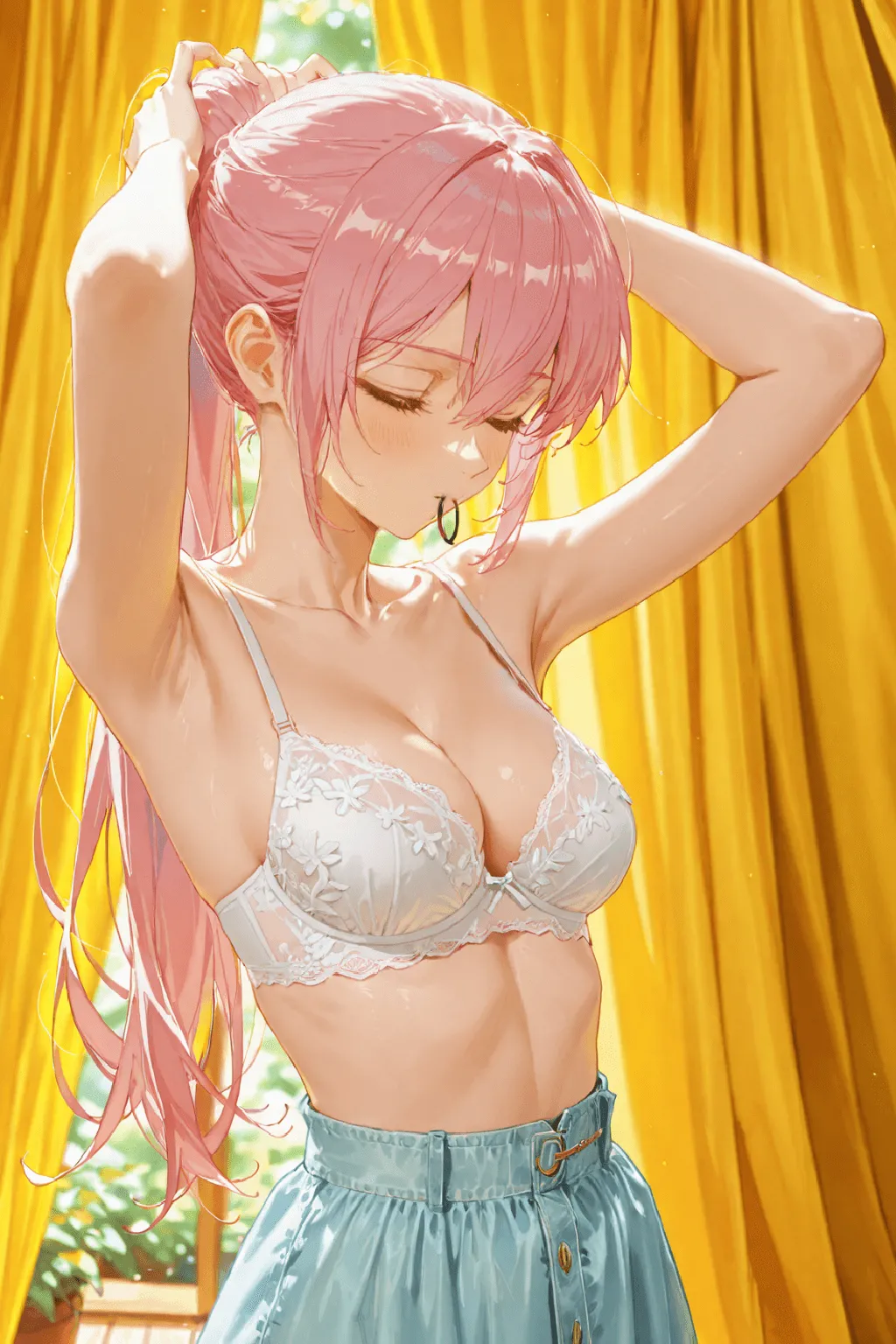 川遊びの日の式守さん - Page 123