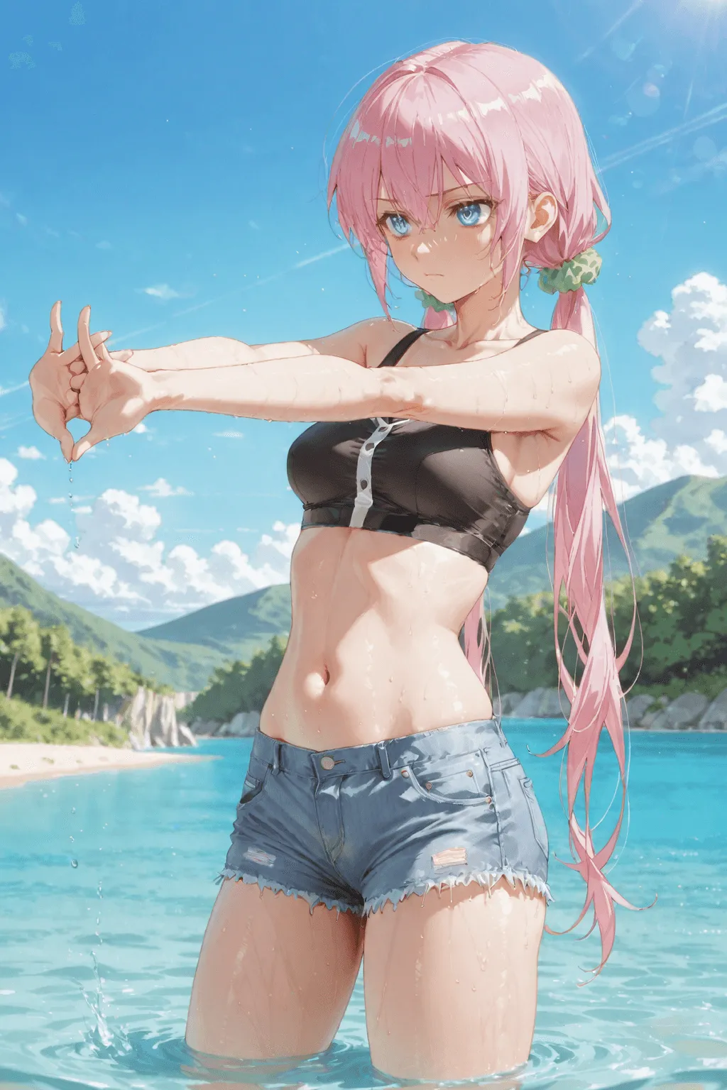川遊びの日の式守さん - Page 61