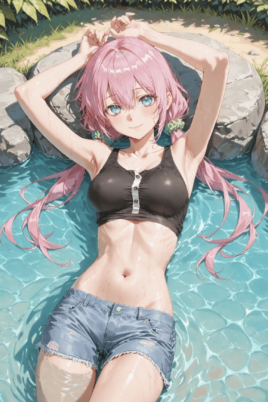 川遊びの日の式守さん - Page 69