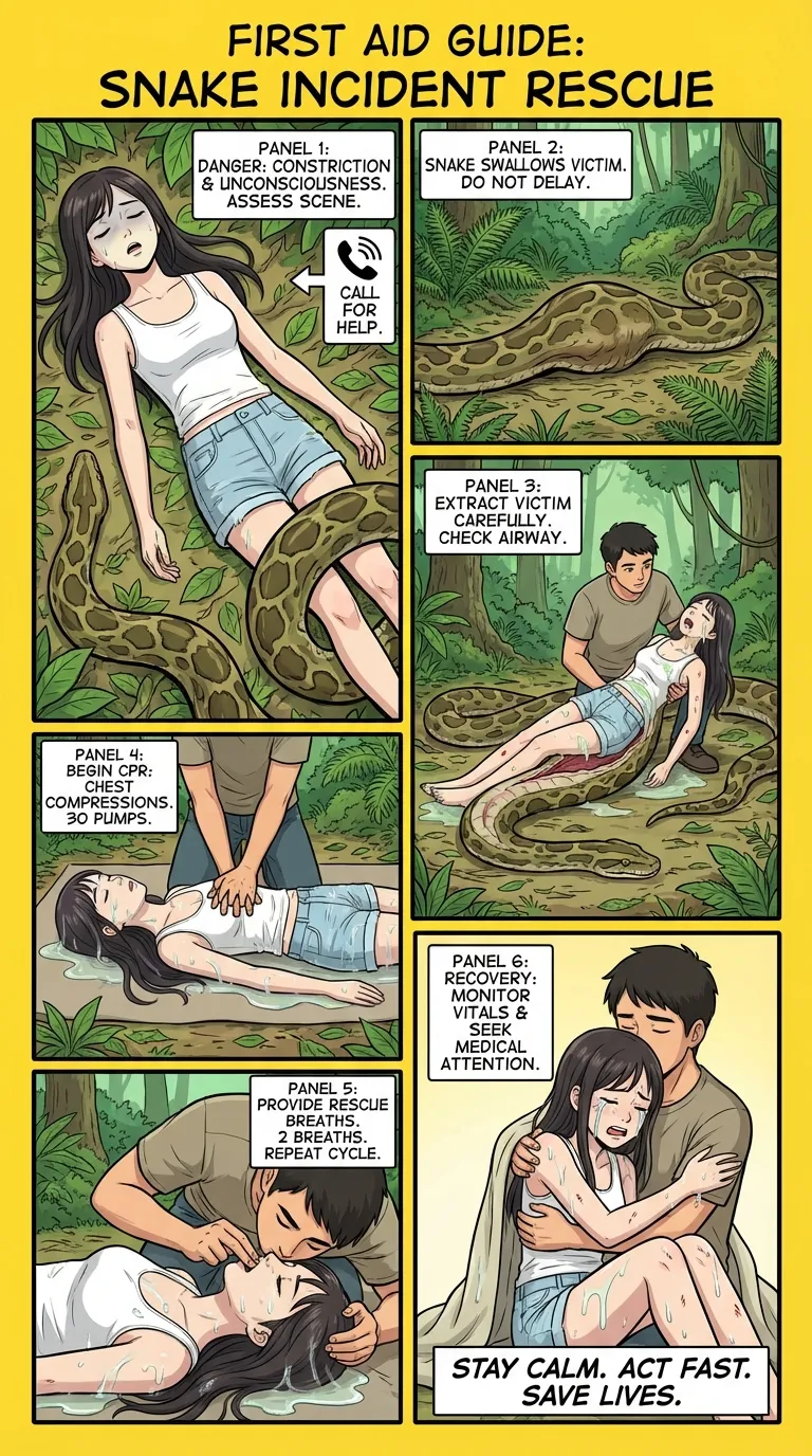 Safety Posters 2: Snake victim - Page 16