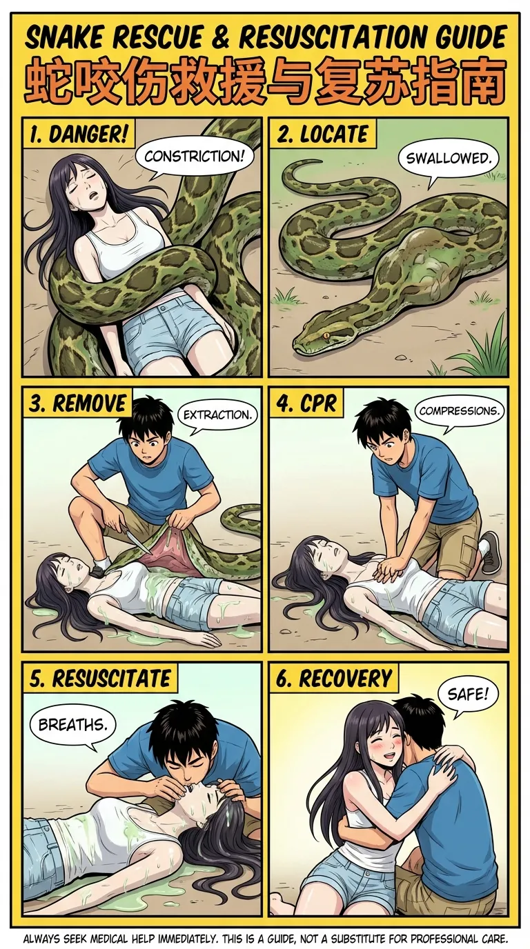 Safety Posters 2: Snake victim - Page 28